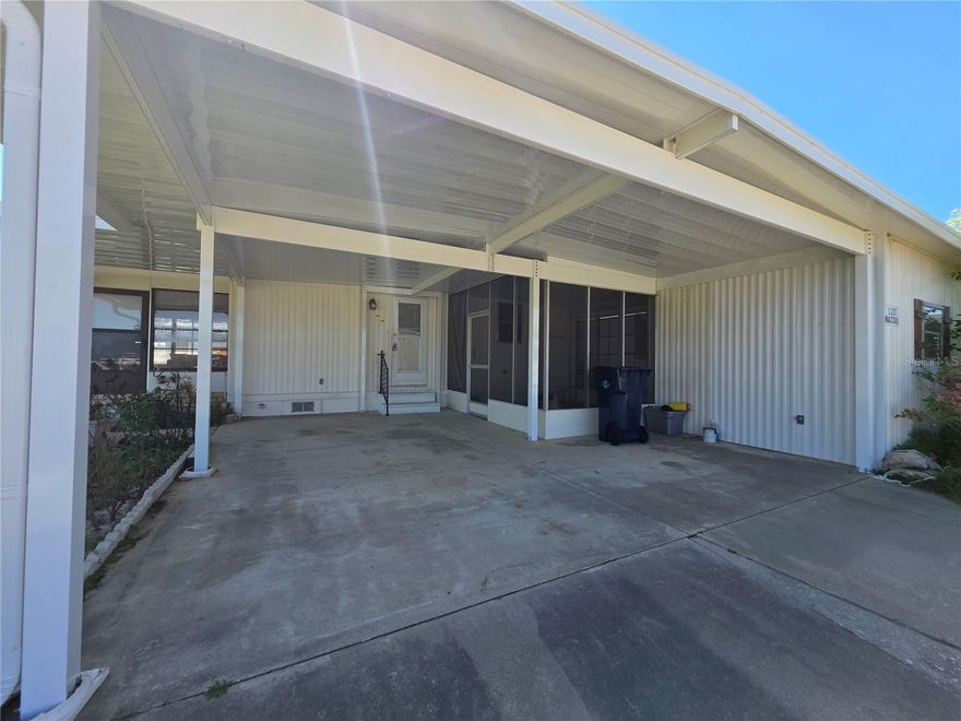 Welcome to your ideal retreat in the heart of Central Florida! Located in the peaceful 55+ community of Lake Frances Estates in Tavares, this charming and well-maintained 2-bedroom, 2-bath manufactured home offers comfort, space, and an inviting sense of community.

Built in 1978, the home features approximately 1,056 square feet of living space, with additional enclosed areas bringing the total under-roof space to approximately 2,004 square feet—perfect for both relaxing and entertaining. Inside, you’ll find vinyl flooring, vaulted ceilings, and abundant natural light that create a bright and airy atmosphere throughout.

The spacious living area flows seamlessly into a sun-filled Florida room, ideal for hosting guests or enjoying year-round sunshine. In addition to the Florida room, the home features both a screened-in lanai and an enclosed lanai, providing versatile spaces for relaxing or entertaining in any season. The dining area includes a convenient built-in cabinet for displaying dishware or collectibles. Both generously sized bedrooms feature walk-in closets, offering ample storage and everyday functionality.

This home has been thoughtfully updated, including a partially replaced roof (2026), new electrical panel, and air conditioning system (2022). Additional updates include a 2022 garbage disposal, newer kitchen hood, washer and dryer, adult-height commodes, and updated blinds—providing peace of mind and modern convenience.

A large entry and covered carport add to the home’s convenience and curb appeal. Situated on a spacious corner homesite, the property offers added privacy and outdoor space, along with a storage shed for tools, hobbies, or seasonal items.

Lake Frances Estates is a friendly, well-maintained active adult community offering a serene setting with access to a private lake, clubhouse, and a variety of recreational amenities that support an active and social lifestyle.

Conveniently located near medical facilities, shopping, dining, and local attractions, this home is just minutes from downtown Tavares and a short drive to Mount Dora and Eustis. Surrounded by beautiful lakes and endless recreational opportunities, Lake County is the perfect place to enjoy Florida living at its best.

Don’t miss your chance to own this move-in ready gem—schedule your showing today!