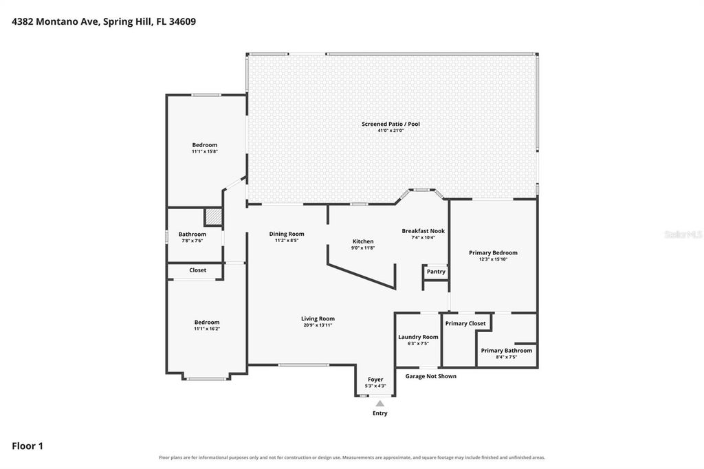 Photo of 4382 Montano Avenue, Spring Hill, FL 34609 (MLS # W7889007)