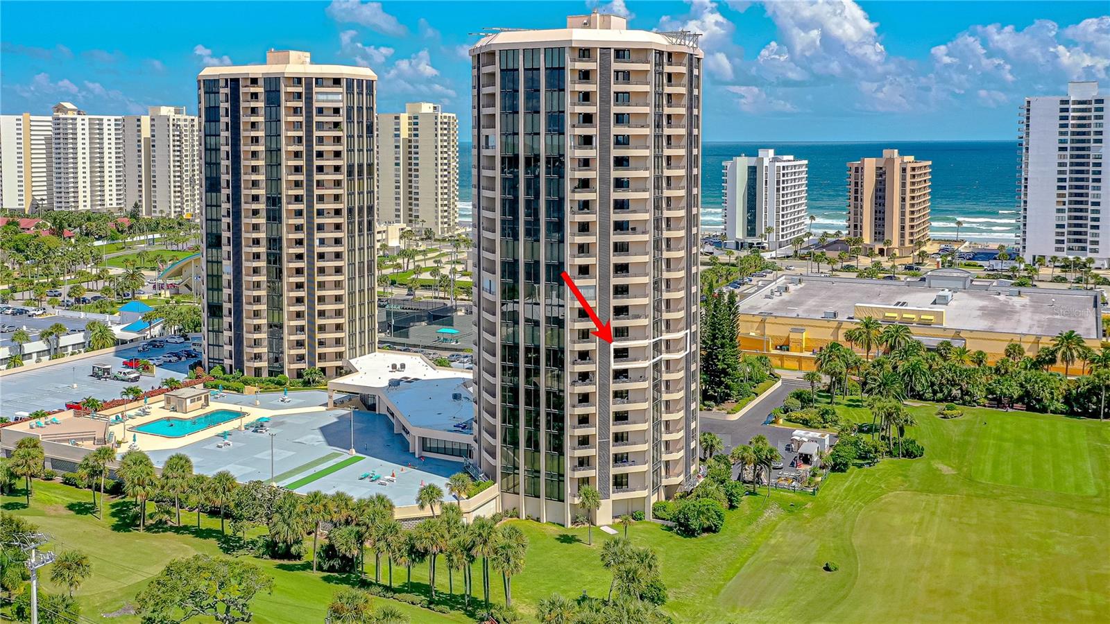 High-Floor Coastal Living with Million-Dollar Views—Without the Price Tag
Perched on the 8th floor at Oceans West, this 2-bedroom, 2-bath condo delivers panoramic vistas of both the Atlantic Ocean and Intracoastal Waterway. Both bedrooms open to private balconies, so morning coffees and sunset wind-downs come with an unbroken horizon in every direction.
The open layout feels bright and airy thanks to floor-to-ceiling windows and sliding doors capturing coastal breezes. Though the home could use some updates, it’s a blank canvas for your dream vision—and the price reflects this opportunity.
The primary suite features its own balcony access, a walk-in closet, and an ensuite bath. The second bedroom also boasts balcony access, making it a comfortable space for guests or a home office with ocean views.
Life at Oceans West includes resort-style amenities: heated pool, fitness center, sauna, library, billiards room, workshop, and a vibrant community center. You’re a short stroll to Publix, restaurants, the beach, tennis and pickleball courts, and scenic walking paths.
In short, this is a high-floor oasis with million-dollar views at a fraction of the price—ideal as a year-round home, winter retreat, or savvy investment.