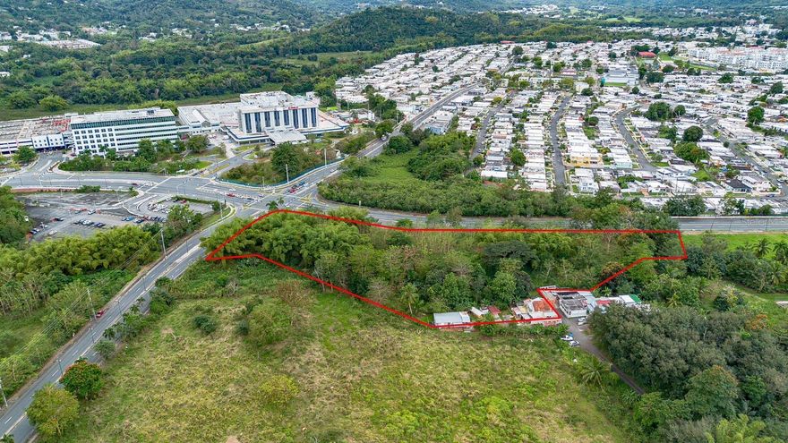 Don't miss out on this exceptional investment opportunity! Located directly opposite HIMA San Pablo Hospital on PR34, this strategically positioned lot of land offers immense potential for development. Perfectly situated for the construction of medical offices, a strip mall, or restaurants, this prime location guarantees high visibility and foot traffic. Seize the chance to capitalize on the thriving healthcare industry and burgeoning local community. Enquire today to make this investment your reality!