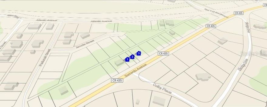 Commercial Property, just under 1/2 acre, bring your business, direct road access, FDOT traffic count 13600 AADT, level and buildable, includes multiple parcels