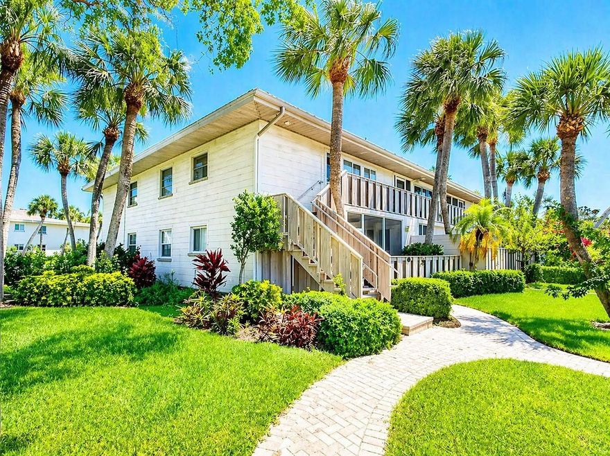 Welcome to your coastal retreat on beautiful Longboat Key! This charming second-story condo is being offered turnkey furnished, making it completely move-in ready—just bring your suitcase and start enjoying island life. Inside, the bright living room showcases peaceful water views bringing the beauty of marine life right to your window. The kitchen features stainless steel appliances and coastal-inspired design. The home offers a relaxed, airy feel perfect for full-time living, a seasonal getaway, or an investment property. This pet-friendly and rental-friendly community is vibrant and social, offering an unmatched waterfront lifestyle. Residents enjoy private beach access, two pools, tennis and shuffleboard courts, a fitness center, and kayak launch and storage. Boating and fishing enthusiasts will appreciate the boat slips and fishing dock, while outdoor living is elevated with grill stations, picnic areas, and complimentary beach chairs. Whether you are searching for a relaxing coastal escape or an active waterfront lifestyle, this exceptional Longboat Key condo delivers the very best of Florida living with breathtaking water views, abundant amenities, and endless opportunities to enjoy the beauty of marine life and island living!