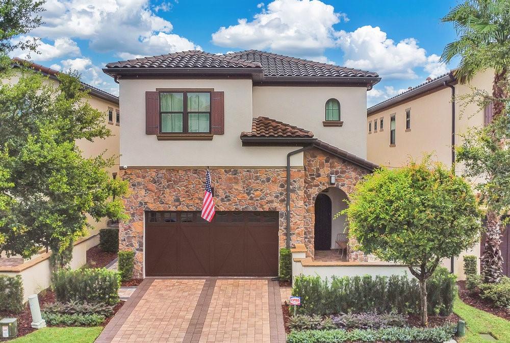Luxury, Comfort, Carefree lifestyle and Location…. This exceptional fully furnished residence offers the perfect blend of elegance, comfort, and convenience in a secure, private enclave.
Designed with inspiration from Napa Valley, the home features a contemporary open floorplan adorned with hand-scraped wood floors, rustic wood ceiling beams, and designer light fixtures—creating a warm, inviting atmosphere throughout.
The chef’s kitchen is a true culinary delight, complete with an expansive island and breakfast bar, adjacent wine cellar, and seamless access to the private covered lanai to enjoy the outdoor dining by the featured wall gas fireplace, or relax indoors where the living and dining rooms open to the backyard patio garden via expansive sliding glass doors.
The primary suite is a luxurious retreat, featuring automated drapes, a stunning walk-in closet with dressing area, and a spa-inspired bathroom with dual vanities, an oversized walk-in shower with soak-in tub.
An elevator provides convenient access to both levels, including the loft office area, complete with a beverage fridge, service station, and microwave—perfect for work or relaxation.
Additional features include:
• Bedroom #2 king bed with en-suite bathroom
• Bedrooms #3 queen bed & #4 (currently a home gym) share a bathroom
Soak up Florida sun in the residents only private community pool, and cabana
All this just steps from Orlando’s famous Restaurant Row, shopping, golf courses, and world-class attractions including Universal Studios, Sea World and Walt Disney World. Only 25 minutes from Orlando International Airport, this is truly the best location in town. Upfront payment of First & last month rent plus security Deposit required.