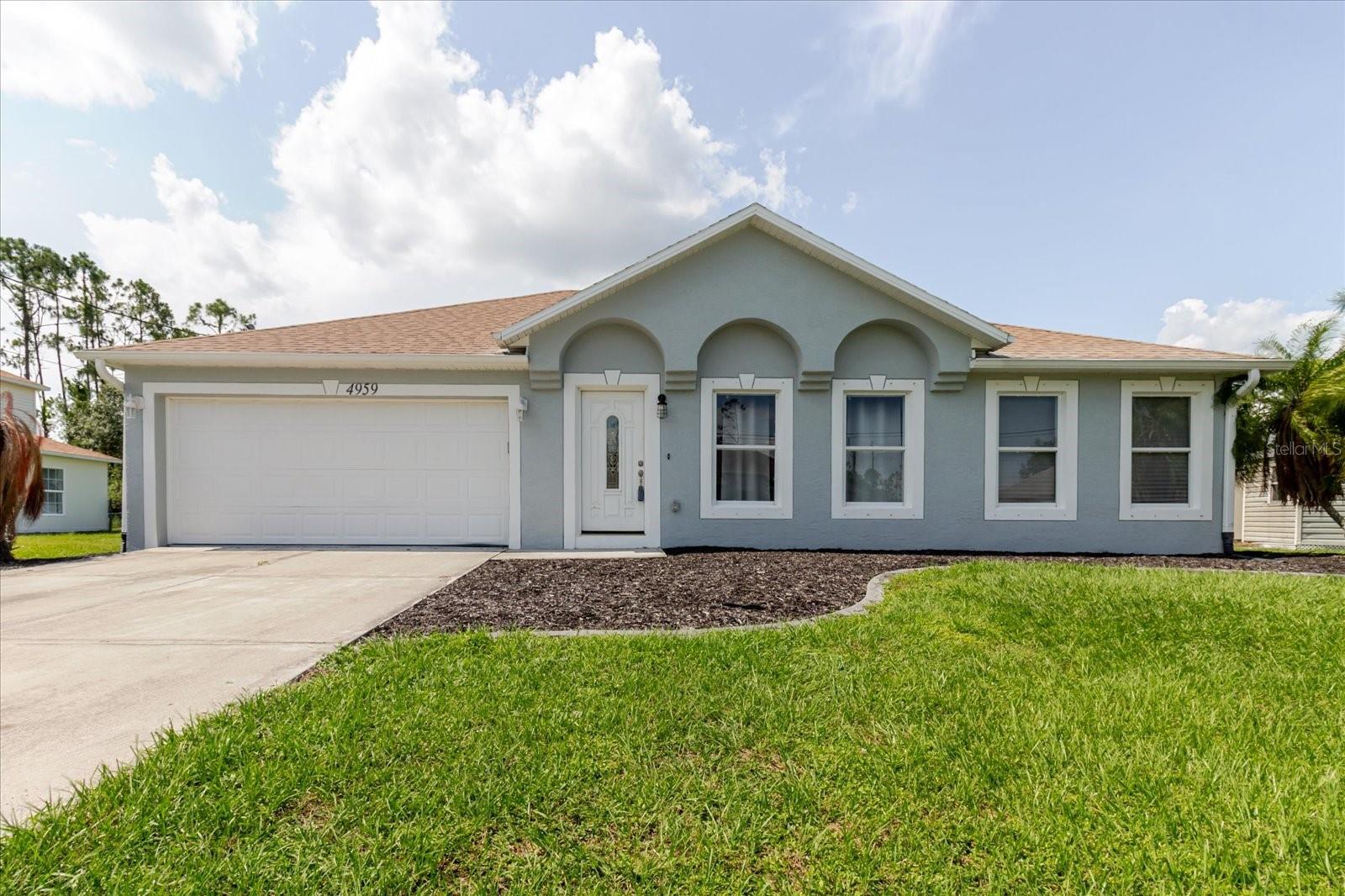 Motivated Seller. Whether you like to entertain family and friends, or prefer a spacious retreat, your new home offers the best of both worlds. The kitchen boasts of granite countertops, two sinks, an island for prepping or entertaining with an open floor plan. The primary suite features dual walk-in closets, double sinks, and plenty of space to relax in your own retreat. Looking for extra room? Your new home offers a den, office, guest or workout room. In addition, another large bonus room can be tailored to your needs from a playroom to game room to music room or a luxury seating area. Brand new fridge. Newer roof. Newer water heater. AC has been regularly maintained. Build your dream backyard in the oversized lot with space for a pool or workshop. Washer and dryer conveniently located inside and convey with the property. Hurricane shutters are provided. Looking for a place to keep your RV or boat? The extra driveway offers ample space for parking. No HOAs! This home is conveniently located off I-75 and is not in a flood zone. What more could you ask for?