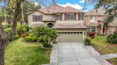 Photo of 4217 Fishermans Lake Drive, Lutz, FL 33558 (MLS # W7881344)