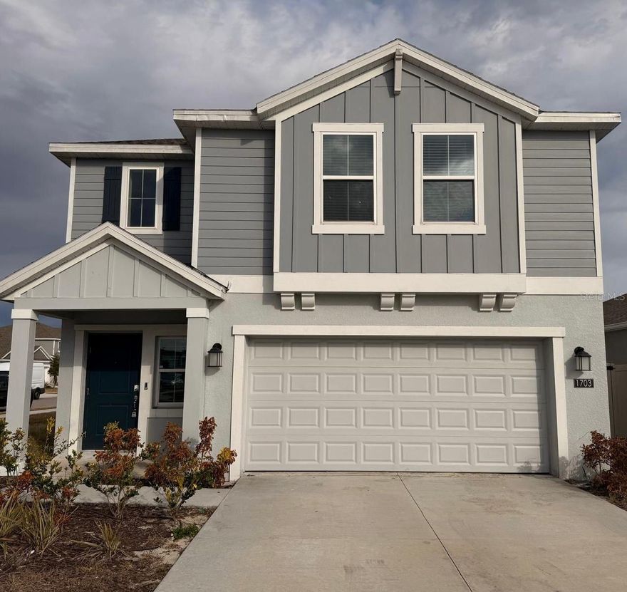 This stunning two-story Atlanta model blends style, comfort, and functionality. The first floor features an open-concept layout that seamlessly connects the living room, dining area, and modern kitchen—perfect for entertaining and everyday living. A covered lanai extends the living space outdoors, offering the ideal spot to relax or dine al fresco.

Upstairs, you’ll find a spacious owner’s suite with a private bath, three additional bedrooms, and a versatile loft ideal for a home office, media room, or play area. A two-car garage completes this beautifully designed home.
Ideally situated near shopping, dining, parks, and schools, and just minutes from Winter Haven attractions—including LEGOLAND Florida Resort, Chain of Lakes Park, and Lake Ned.

Claim your homesite today at Ranches at Lake McLeod—where comfort meets community!