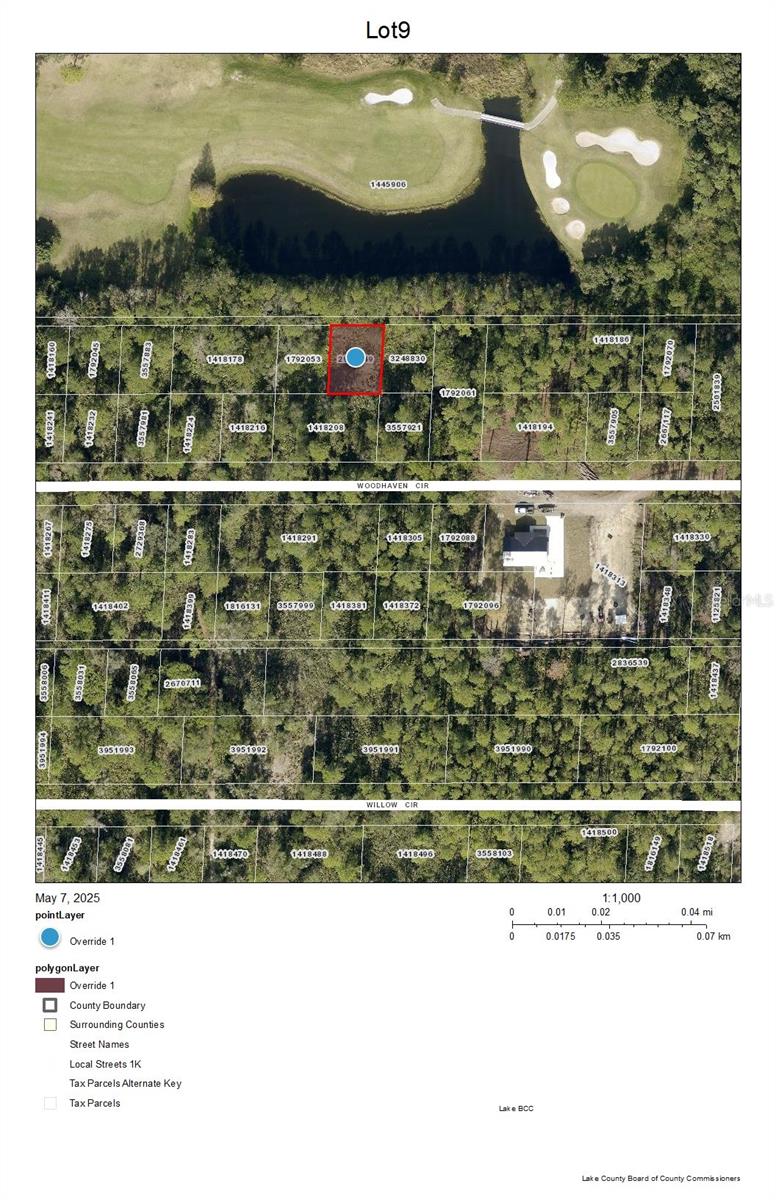 Looking for the perfect spot to build our dream home? Look no further than this unimproved land located near US441 and downtown Mount Dora. This property is zoned for both single family homes and manufactured homes, offering plenty of options for your future residence. While sewer and well installation will be necessary, this lot’s prime location is worth the investment. Just minutes from US441 and 2.4 miles from downtown Mount Dora, you’ll have easy access to all the festivals and events this charming town has to offer. Plus, you’ll be a short drive away from Renniger’s Flea Market and Antique Center, where you can discover hidden treasures and unique finds. This property’s convenient location also allows for easy travel to both the Gulf Coast and the Atlantic Ocean. Within an hour and a half, you can be relaxing on the beach and soaking up the Florida sun. If you’re looking for entertainment closer to home, Orlando and Disney are only 40-50 minutes away. Keep in mind that building requirements and regulations will vary by municipality, so it will be the buyer’s responsibility to contact Zoning and Planning to determine the specific requirements for this lot. Don’t miss out on the opportunity to build your dream home in this desirable location with NO HOA! PLEASE NOTE THAT THIS LAND IS UNIMPROVED AND MAY NOT BE ACCESSIBLE AT THIS TIME, ROADS ARE PLATTED, BUT MAY NOT BE CLEARED. YOU WILL NEED A WELL, SEPTIC AND EACH HOME WILL NEED A SPRINKLER SYSTEM PER PLANNING AND ZONING. ANY INQUIRES ON USE OF THIS PROPERTY SHOULD BE MADE TO THE LAKE COUNTY PLANNING AND ZONING. THIS IS ALL THE REALTOR KNOWS REGARDING THIS PROPERTY.