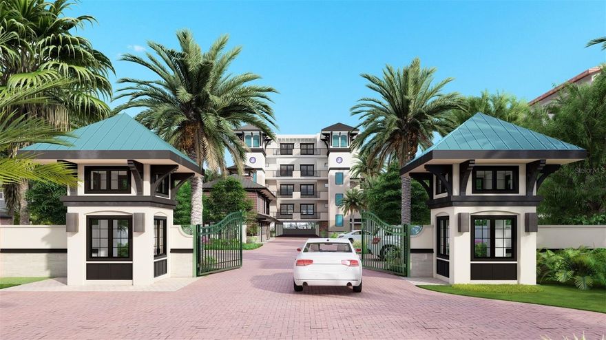 One or more photo(s) has been virtually staged. Under Construction. MODEL NOW OPEN - QUIET COVE is a beautiful luxury condominium where owners can have a 50-foot boat slip with easy access to Tampa Bay and the Gulf of Mexico!! This stunning new gated community on the Islands of Tierra Verde consists of eight elegantly designed residences. Two per floor! There are four bedrooms and three and half bathrooms with 3,126 square feet of living space. Along with the boat slip, you will have a two-car garage pre-wired for an electric charging station AND an acclimatized storage room in the carriage house up front! Quiet Cove is located on one of the larger canals in Tierra Verde with quick access to Tampa Bay and the deep-water fishing of the Gulf of Mexico. Step into the elevator and arrive at your private, double door foyer with soaring finished ceilings and high-quality, wood grain luxury vinyl floors. The spacious kitchen and dining room area is perfect for entertaining. The kitchen features top of the line GE Monogram appliances including an Aga Mercury range, beautiful waterfall edge with quartz countertops and a LARGE walk-in pantry with solid wood finish. Relax and unwind in your owner’s retreat graced with exceptional water view and a large walk-in closet. The master bathroom features dual sinks, a walk-in shower, a stand-alone soaking tub. Enjoy the breathtaking sunrises on your balcony overlooking the water and your boat! Luxury amenities include heated saltwater pool and spa, furnished outdoor lanai with fireplace and covered barbeque grill including an outdoor kitchen. Tierra Verde encompasses three islands and is ISLAND PARADISE! Enjoy endless opportunities for boating, fishing, paddleboarding, kayaking, and leisurely bike rides along the Pinellas bike trail. The islands also have recreational facilities for tennis and pickle ball! Golf enthusiast? Choose from an array of courses available, including the Isla Del Sol Yacht and Country Club. Tierra Verde is ideally situated just minutes away from I-275, St. Pete Beach, Pass a Grille, the Skyway Bridge, renowned Ft DeSoto Park, and the sugary sands of top-rated beaches. Tierra Verde offers the best of both worlds - just a 15-minute drive from Downtown St. Pete, with museums, popular restaurants, and luxury shopping. And to top it off, Tampa Bay International Airport is only 30 minutes away. Call today for your tour. Anticipated completion July, 2024