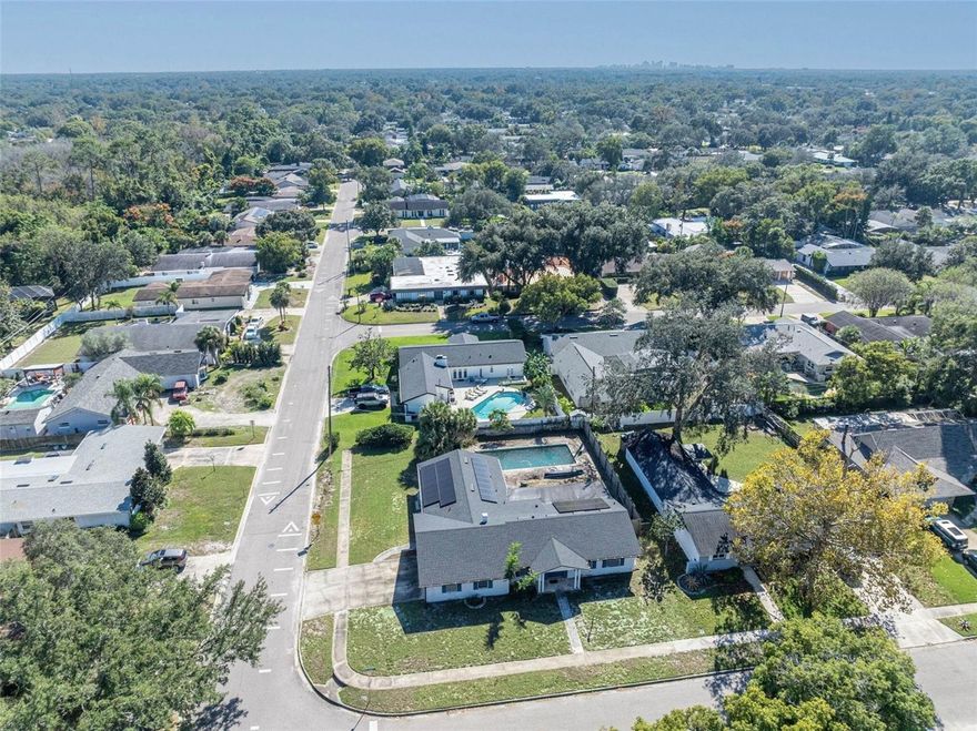 Welcome to 2494 Castlewood Road, a spacious 4-bedroom, 2-bath pool home offering 2,086 square feet of potential on a large corner homesite in a quiet, tree-lined neighborhood. This property is ideal for investors or cash buyers looking for a renovation project in a desirable area with strong resale and rental potential. The home’s major systems have been recently updated, including: Solar Panels (2021); Roof (2021) with updated gutters, fascia, and soffits; HVAC System (2020); Water Heater (2020). 
A Four Point inspection was performed to ensure these new items are in great working order!
The interior is ready for renovation, allowing you to create the perfect modern home or flip. The large pool needs some tlc, but offers great potential for the backyard. 
Enjoy a prime location near desirable English Estates Elementary (just a half-mile walk) and easy access to Oxford Road — an area currently seeing major investment and redevelopment by Seminole County. The neighborhood features sidewalk-lined streets, mature trees, and no required HOA fees, plus affordable taxes from no city property taxes, as the property is located in unincorporated Seminole County. Whether you’re looking for your next fix-and-flip or a long-term income property, this Maitland gem offers all the right ingredients: location, size, and built-in equity potential.