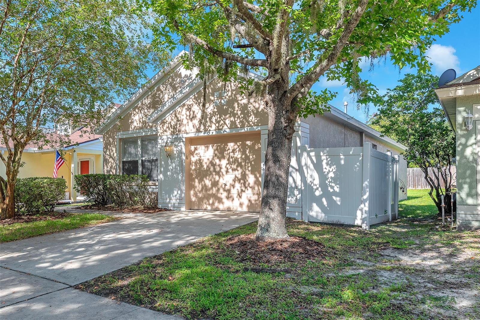 Welcome to Your Forever Home in the Heart of Fishhawk! Discover comfort, charm, and community in this beautifully updated 3-bedroom, 2-bathroom home, perfectly nestled in Lithia’s highly sought-after Fishhawk Ranch—where small-town warmth meets vibrant, active living.
Step inside to find fresh interior and exterior paint, newly installed carpeting, and a 2024 roof that offers peace of mind for years to come. Situated on a partially fenced lot, the spacious backyard is ideal for weekend barbecues or family playtime. Natural light pours into the inviting great room with soaring ceilings. The kitchen is a true delight, and a sunny dinette nook with sliding glass doors that open to your backyard, perfect for quiet morning coffee or summer entertaining. Fishhawk Ranch offers great schools, miles of walking and biking trails, multiple pools, a water park, skate park, tennis courts, basketball, sports fields, and much more!
The primary suite is a sunlit retreat, complete with a walk-in closet and en-suite bathroom. Two additional bedrooms and a full guest bath provide comfort and flexibility for guests, family, or a home office.
This home also includes a one-car garage and a smart, functional layout ideal for first-time buyers, growing families, or those looking to downsize without compromise.
But life in Fishhawk is about so much more than just your home—it’s a lifestyle. Enjoy resort-style pools, tennis and basketball courts, scenic walking trails, and a popular skate park. With top-rated A+ schools, friendly neighbors, and a true sense of community, you’ll feel right at home from day one.
Don’t miss your chance to make this Fishhawk gem yours—schedule your private showing today and start living the lifestyle you’ve been dreaming of!