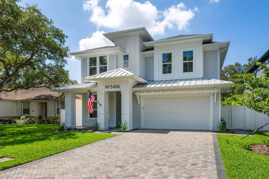 Brand New and ready to move in!!!  Amazing Bayshore Beautiful New Construction Pool Home built by luxury home builder Reflection Homes (Owner Steve Wiltse) in the Roosevelt, Coleman, Plant school district.  This custom home abounds extraordinary details, finishes, and superior craftmanship.  Boasting over 3900 sq. this home has 5 Bedrooms, 5 Bathrooms, Media Room, Office, Downstairs guest suite, pet storage room, and a 2-car garage.   This home truly sets itself apart from all the others which includes features such as whole home Generac Generator, Complete Outdoor kitchen with 30" gas grill, a 30" Pellet Grill, Sink, Fridge, 60" Vented Hood, and trash bin. Other features include LED Lighting on staircase, Rain gutters with screen covers, Retractable Screens on the large lanai including Tongue and Groove Wood Ceiling, Cabinetry in the Garage, Buffet Cabinets in Dining Area, Coffered Ceilings in Family Room and so much other attention to detail throughout this amazing home.  Your chef style kitchen comes with solid wood cabinets stacked to the ceiling, Pot Filler, large center island with upgraded quartz countertops.  All appliances are Fisher and Paykel which include a 48" commercial grade slide in range with dual ovens, 60" Fridge/Freezer Columns, and Ice Maker will be in Butler Pantry.   Kitchen overlooks your large family room with gas fireplace and large retractable glass doors which open to the large, covered lanai.  Perfect for entertaining or just enjoying quiet summer evenings with this great indoor/outdoor living area. Lastly, downstairs you have a nice mudroom with lockers, walk in pantry with counters, sink, and outlets.  Upstairs you will find your grand master suite, 3 spacious secondary bedrooms, laundry room with separate dog wash station. and large media room.  Backyard features a large modern resort style pool and spa, and a spacious yard for entertaining.  Superior Open Cell Icynene Spray Foam Insulation used throughout home which seals all cracks, gaps, and joints makes the entire home closed in and sealed eliminating the possibility of escaping air.  This cuts energy cost up to 50% and gives the home an R-Value of 21 which is AMAZING!!!!!!  There is less than a 10-degree temperature difference between the Attic temperature and AC temperature which shows the quality and benefits of this phenomenal "green certified" insulation.  There are many other features and details not listed so please call for full feature sheet.  This home is an absolute must see.