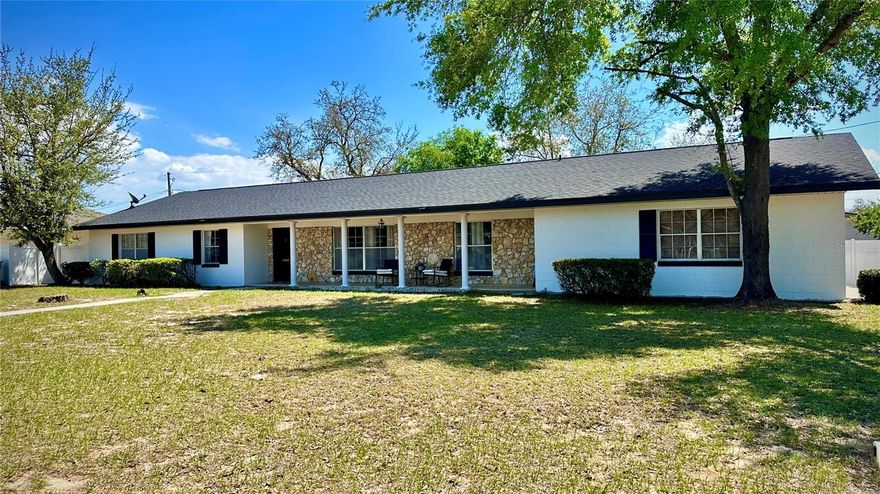 Spacious and flexible home with a unique layout offering incredible potential for multigenerational living, guests, or work-from-home needs. The main side of the home features 4 bedrooms and 2 bathrooms, while a separate area includes an additional bedroom, full bathroom, and a bonus room that can easily serve as a home office, studio, gym, or flex space.

This thoughtful split layout creates a private area that could function as a guest suite, private living space, or separate retreat, providing both privacy and versatility under one roof.

Major updates include a NEW ROOF (2023), offering added value and peace of mind for the next owner.

Located in a well-established Eustis neighborhood with no HOA, this property offers the space and flexibility that today’s buyers are looking for. Conveniently close to shopping, dining, and major roadways, making everyday living easy and accessible.

A great opportunity for buyers seeking extra rooms, flexible living spaces, and the potential to adapt the home to their lifestyle.