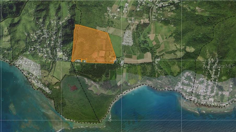 145 ACRES OF CONTINUOUS LANDÂ - 586,794 SQ MTS OF PRISTINE LAND FOR FARMING - BO JACABOA WARD, PATILLAS, PR
LAND CLASIFICATION: SREP-A = SUELO RUSTICO ESPECIALMENTE PROTEGIDO AGRICOLA + DUAL ACCESS VIA PR RD-3 + PR RD-758
GPS: 17.979315, -65.975071 - Two large contiguous parcels of land on the island's southeastern side with mountainous and coastal areas. Patillas, known as "The Emerald of the South," its natural beauty resembles the El Yunque national Caribbean rainforest. - The location enjoys a healthy environment with elevated levels of rainfall and a natural aquifer presence. The coastal alluvial plain of 150+ cuerdas or 145+ Acres is bound to the North by the Cordillera Central of PR. There is no shortage of natural water as the farm sits upon a natural aquifer that once tapped to a depth of 40 feet below the surface and underlined the broad expanse of the land. - The alluvium deposits by downward flowing streams have resulted in fertile soil ideal for harvesting varied crops such as plantains, vegetables, etc. Suitable for farming and raising horses, pigs, chickens, goats, etc. All growing areas are well accessible by road paths that encircle the land, accessible either via PR RD-3 or PR RD-758. - Property A features an underground ravine that runs through the land and connects with a natural spring water body. The clearing of the land would make it suitable for agricultural development. On a "Terrapin" or flat area up on a 60 feet elevation, trees growing in a wind-sept fashion indicate the presence of strong winds that potentially could be used for harvesting and installing wind turbines. - The available 150+ cuerdas or 145+ Acres of land (586,794 Sq Mts) consist of two separate yet continuous farms with approximately 900 meters of coastal PR RD- 3 frontages—almost one-kilometer direct access PR RD-3. - High-tension power lines from the local power grid known as "AEE-LUMA" run through the land's frontage and reach high elevations. - These high-tension power lines are from the Thermoelectric Power Plant in Guayama. Three neighboring power plants exist in the Cayey, Guayama, and Salinas towns. - The neighboring PR power plants are Martin Energy Group-Cayey, AES Power Plant-Guayama, and AEE-LUMA PREPA Aguirre Plant-Salinas, respectively. - 586,794 SQ MTS CONTINUOUS LAND LOT SIZE - PROPERTY A 121.6654 CUERDAS = 118.16 ACRES - PROPERTY B 28.50 CUERDAS = 27.67 ACRES + CONTINUOUS DUAL ROAD ACCESS: PROPERTY A w/Direct Access PR RD-3 (Coastal Road)
PROPERTY B w/Direct Access PR RD-758 - DRIVING FROM SAN JUAN TO PATILLAS: PR HWY 52, A/K/A Autopista Luis A. Ferré. Exit PR RD-53 East-aAfter Salinas Toll into Patillas. The vast land lot will be on the left of the right oceanfront. - All information provided is for general information purposes only. Serious inquiries, please.