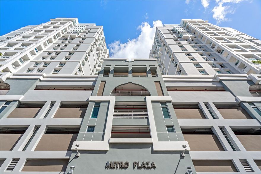 Set on a high floor at Metro Plaza Towers, this beautifully furnished corner 2 bedroom, 2 bathroom apartment offers a refined take on city living in the heart of Santurce, one of the area’s most vibrant and lively neighborhoods. From the moment you step inside, the space feels open, bright, and thoughtfully designed, with a modern kitchen that blends seamlessly into the main living areas, creating an effortless flow for both everyday living and entertaining.

Floor to ceiling views stretch across the city, ocean, and lagoon, becoming the backdrop to every room. Step out onto the private balcony to take it all in, whether it’s morning light or evening city views. The primary bedroom offers a comfortable retreat with a spacious walk in closet, while an equipped laundry room adds everyday convenience. Includes two parking spaces with private EV charging station.

Life at Metro Plaza Towers is designed for ease and comfort, with a full service building that includes a pool, gym, activity area, 24/7 security, and a concierge attended lobby. A full power generator and water cistern provide added peace of mind. Just outside your door, enjoy a walkable lifestyle with some of Santurce’s best restaurants, nightlife, museums, coffee shops, a movie theater, and everyday conveniences all within reach, , all just minutes from the beach.