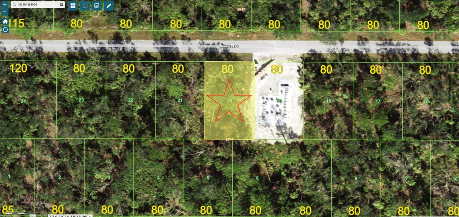 WOW! Come check out one of the best priced lots in the area! Not in a scrubjay zone, and flood zone X500 saving you THOUSANDS on construction and housing costs! Opportunities like this DO NOT LAST! New construction all around, including next door. Now is your chance to secure your piece of paradise. Buy now and build your dream home on this huge quarter acre parcel, or hold for future investment. Taxes are LOW and there are no time restrictions on building, build when YOU'RE ready!