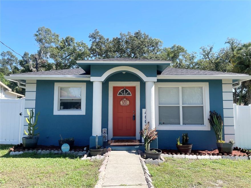 SELLER is willing to contribute $5,700 towards RATE BUYDOWN! NO CDD or HOA. This property seamlessly combines the best of location, convenience, and modern living. Notable features of this property include a Brand-New Roof adorned with Solar Panels, an AC Unit installed in 2020, and a Hot Water Heater upgraded in 2023, all contributing to energy efficiency and peace of mind. A white vinyl fence encloses the property, providing both privacy and curb appeal. This home is ideally situated just minutes away from the renowned Seminole Heights, a neighborhood celebrated for its vibrant culinary scene, trendy cafes, and artistic charm. For those seeking adventure, the convenience factor here is unbeatable. A mere $10 Uber ride will effortlessly transport you to the excitement of Busch Gardens, saving you money when compared to the cost of parking, especially if you don't have a park pass. It's the perfect way to maximize your fun without breaking the bank. This meticulously maintained three-bedroom, two-bathroom home has been upgraded throughout, ensuring both style and functionality. Step inside to discover beautiful laminate plank flooring, sleek white cabinets, and stainless steel appliances in the kitchen. The breakfast bar adds a touch of convenience to your daily routine, making it a great spot for quick meals or socializing. The open-concept design creates a spacious and inviting living room, perfect for entertaining or simply relaxing in comfort. Natural light fills the interior, enhancing the warm and welcoming ambiance. In summary, 4601 N 38th St offers a unique opportunity to embrace the best of Tampa living, with its prime location, modern upgrades, and cost-saving proximity to Busch Gardens. Don't miss your chance to make this house your home - schedule a showing today!