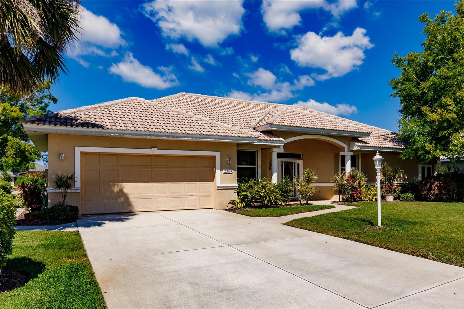 An amazing opportunity to purchase this 4 Bedroom 2 & 1/2 Bathroom Heated Pool Home. The home is located on the quiet
neighborhood of Mission Estates, a golf community surrounded by serenity you must see to appreciate. As you enter through the double doors family room welcomes your proceed towards kitchen to the left, passing kitchen you have two guests bedrooms sharing a jack and jill full shower/tub bathroom, each bedrooms have massive closet space. Family room, of the kitchen with sliding doors leading to the pool area which is great for entertaining your family, friends and guests. The split floor plan of this house has the primary bedroom overlooking the pool area with massive walking closet and walking in shower as well as nice bathtub jacuzzi. The fourth bedroom is conveniently located as you enter the house and can be used as an home office if needed. Close to new SMH, Nokomis beach, Venice and great schools this house is a must see if you are looking to move your family in the area with the best beaches that SW Florida has.