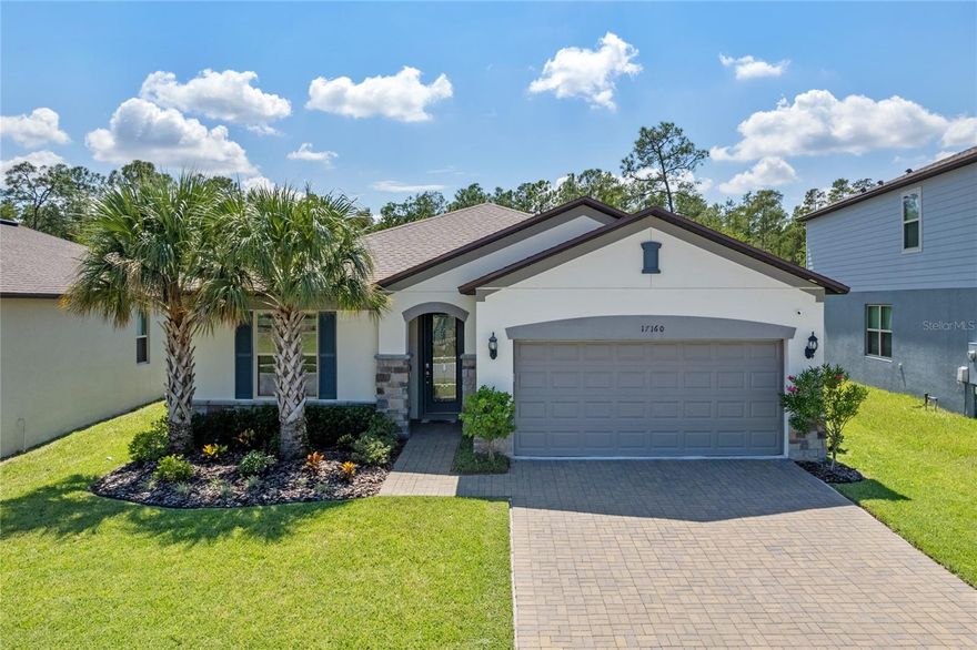 Welcome to the epitome of Florida living! We're thrilled to present to you an enchanting oasis at 17160 Goldcrest Loop in beautiful Clermont, FL 34714. This is not just a house; it's an invitation to an extraordinary outdoor lifestyle! Complete with a *BRAND NEW ROOF*, this stunning 3-bedroom, 2-bath home offers you a slice of paradise like no other. As you step through the front door, prepare to be captivated by the private wooded view that beckons you to explore. With its open floor plan, this home is a testament to modern elegance. Designer finishes adorn every corner, creating a harmonious blend of style and functionality. Imagine entertaining your loved ones in a space that seamlessly flows from the gourmet kitchen to the spacious living area, all while being bathed in natural light.
The star of this home, undoubtedly, is the oversized screened lanai. It's not just a lanai; it's your sanctuary! Here, you'll discover the perfect spot to unwind, sip a cocktail, or even host a lively barbecue. And the best part? Your very own hot tub awaits, promising evenings filled with relaxation and stargazing.
Tranquil nature views surround you, creating an atmosphere of peace and serenity. It's your daily escape from the hustle and bustle, a retreat where you can rejuvenate your senses and find inspiration in the beauty of the great outdoors.
And let's not forget the location! Clermont, FL is renowned for its vibrant community, fantastic schools, and easy access to Orlando's world-class entertainment and attractions. You're at the crossroads of convenience and leisure, with endless dining, shopping, and recreational options just moments away.
Don't miss your chance to make 17160 Goldcrest Loop your forever home. It's more than just a house; it's a canvas for your dreams, an oasis for your soul, and a testament to the art of living. Contact us today and let's make this slice of paradise yours!