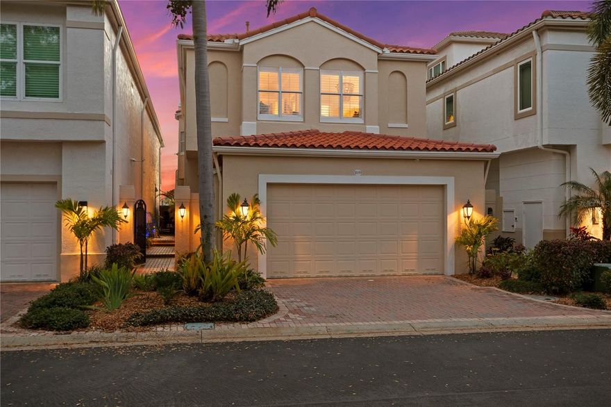 Waterfront living at its best in a wonderfully updated single family home located on beautiful Harbour Island, a 24-hour gated island oasis in the Heart of Tampa’s vibrant City. From the moment you arrive, you are greeted with a double door entry and beautiful sweeping staircase to the 2nd floor with lofty ceilings. The layout is an open concept layout with kitchen and great room/dining that leads to oversized impact rated sliding doors extending to the outdoor entertaining space, pool, and boat dock with lift. The Chef’s delight kitchen has been expanded and includes classic light cabinetry complemented with an oversized center island in wood tones, including Wolf Induction Cooktop and Wolf Ovens, Subzero Refrigerator, Asko dishwasher, and a beautifully finished walk-in pantry for small appliances, and staples. The storage throughout is abundant. Steps from the Island and dining area and conveniently located to the kitchen you will find not just one but 2 side by side Subzero wine refrigerators adorned with wood tone accents to coordinate with the island feature. Completing the downstairs is a nicely sized office/den, easily convertible 4th bedroom with adjacent full bath and an oversized utility space with loads of storage for arts and crafts, gift wrapping and laundry. The 2nd floor of the home has wood flooring throughout and enjoys 3 generously sized bedrooms with the primary bedroom expanding the entire width on the waterside and includes oversized impact rated windows and sliding glass door in the suite’s sitting area and a privacy balcony as well. The primary bedroom also enjoys a gorgeous custom organized closet, a spacious updated bath with split vanities, large soaking tub, and oversized walk-in closet. The nicely sized 2nd and 3rd bedrooms are on the opposite side of the upstairs with a lovely sitting area with built-in bookshelves and both have access to a fully updated/renovated bath. In addition, there is an oversized upstairs closet perfect for luggage, holiday decorations, etc. The finishes and details in lighting throughout are thoughtful and commensurate with the style of the home. Completing this beautiful package is a newer roof (2019); tankless water heater with filtration and water softener a finished 2-car gar. with loads of storage and organizers and best of all, a wonderful, tranquil community of Harbour Island with convenient access to parks, water walk that connects to downtown’s Riverwalk, arts, entertainment in Water Street and Sparkman Wharf, Bayshore Blvd, I-275 and the LeeRoy Selmon Expwy., and 15 min. to Tampa’s top rated Tampa International Airport. Life is Good...and it gets better when you purchase this home and settle into the fabulous lifestyle that awaits you.