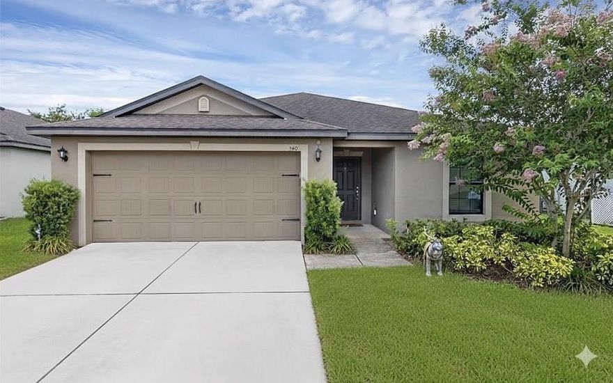 MOVE-IN READY or TURNKEY INVESTMENT OPPORTUNITY! Welcome to 340 Pheasant Dr, a beautifully maintained 3-bedroom, 2-bath home in the sought-after Highland Meadows community of Haines City. Built by LGI Homes in 2017, this solid concrete-block, one-story residence features a split-bedroom floor plan, spacious living area, and a modern kitchen with granite countertops, a center island, and a breakfast nook. Step outside to a covered patio with no rear neighbors perfect for relaxing or entertaining. The community offers outstanding amenities including a community pool, playground, and open green spaces, making it ideal for families and outdoor enjoyment.
Enjoy a low annual HOA, and a prime location near I-4, Posner Park, shopping, and Disney attractions. A fantastic choice for first-time buyers, families, or investors. FHA, VA, and Conventional financing welcome!