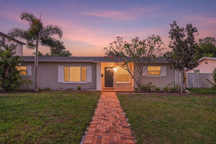 Nestled in the charming and highly sought-after Crisp Park neighborhood, this beautifully renovated three-bedroom, two-bathroom home offers the perfect blend of comfort, convenience, and relaxed Florida living. Known for its scenic waterfront park and welcoming community atmosphere, Crisp Park is one of St. Petersburg’s hidden gems. Residents enjoy a public boat ramp with direct access to Tampa Bay, covered picnic shelters, a playground, open green spaces, and beautiful waterfront areas ideal for kayaking, paddleboarding, fishing, or simply taking in the sunsets. Inside, the home is light, bright, and thoughtfully updated with a spacious living and dining area designed for both everyday living and entertaining. Large windows allow an abundance of natural light to pour in, enhancing the warm and inviting feel throughout. The kitchen offers a functional layout with ample cabinetry and workspace, while the split floor plan provides privacy and flexibility. The spacious primary suite features an en suite bath, while the additional bedrooms are ideal for guests, family, or a home office. An indoor laundry area adds convenience to daily living. Step outside to enjoy the screened-in covered lanai overlooking a huge backyard with alley access. A double gate allows ample room for RV or boat parking, making this property especially appealing for outdoor enthusiasts. The covered carport and expansive yard provide endless possibilities for entertaining, gardening, or future additions. Recent improvements include new hurricane-resistant windows installed in January 2025, new flooring, and new washer, dryer, and dishwasher.  The property also features a new fence installed in January 2026, the roof was replaced in July 2019, and the HVAC system is 2016. Perfectly located just minutes from vibrant downtown St. Petersburg, this home offers easy access to waterfront parks, award-winning restaurants, museums, nightlife, and entertainment. Everyday conveniences are also nearby, including Whole Foods Market, Trader Joe's, Publix, and The Fresh Market. This move-in-ready home presents an exceptional opportunity to enjoy the best of the St. Pete lifestyle in a wonderful waterfront community