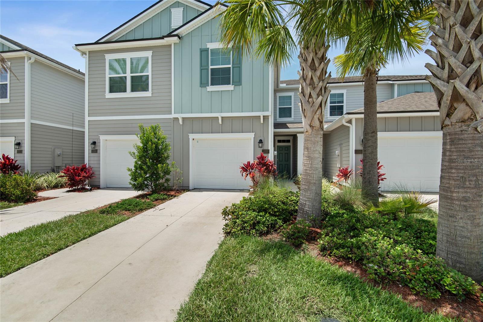 Welcome to 132 Red Bud Rd, a fully furnished, professionally designed builder’s model in The Trails at Palm Coast offering a desirable lake view and packed with premium upgrades! This like-new Harper floor plan is a3 bedroom, 2 and a half bath dream, featuring quartz countertops a full set of stainless appliances, tons of cabinets and a breakfast bar in the chief’s kitchen. A custom board and batten accent wall, and an open-concept first floor layout floods with natural light with water views out your back slider. The spacious kitchen flows seamlessly into the living and dining areas, ideal for entertaining or relaxing at home. Enjoy a screened-in patio with tranquil water views, for the indoor outdoor Florida lifestyle! There is tons storage throughout this sprawling almost 1800 sqft townhome, and a the thoughtfully curated furniture package maximizes space and makes this property truly move-in ready. The cherry on top? Smart-home features and energy-efficient systems, smart thermostat, connected devices!
From its Lake view to stylish finishes, this home is a rare find in a growing community just minutes from shopping, beaches, and I-95. Don’t miss your chance to see your beautiful new home!
