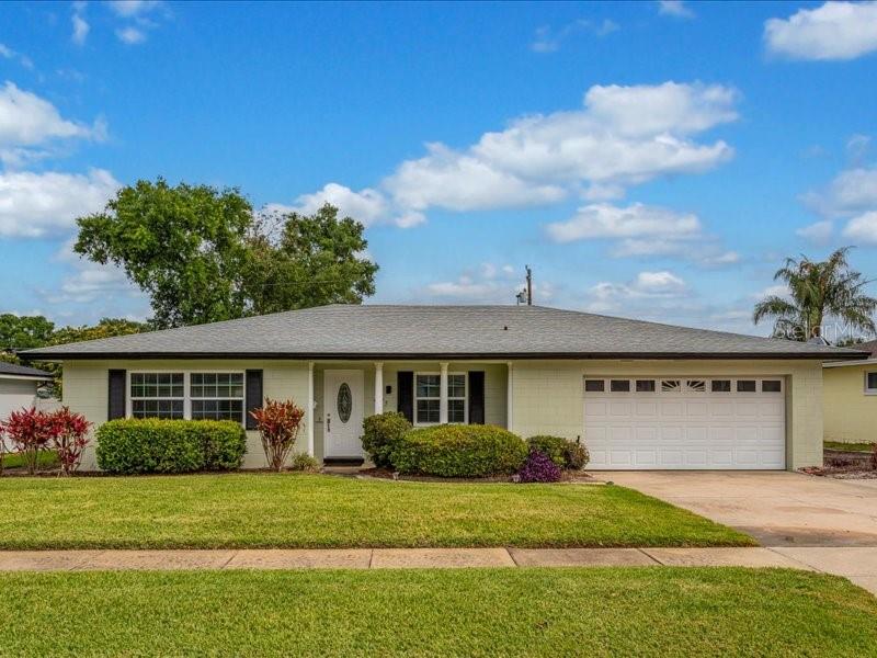 Very comfortable and extremely well maintained home in a great neighborhood. 3 bedrooms with split plan, 2 bathrooms, 2 car garage with opener. Brand new windows and blinds. Windows are double paned for noise cancellation and energy efficiency. Large covered and screened in patio in back with lush grounds. Yard care is included in the rent. Water for Sprinkler is on shallow well so no extra water fees for watering lawn. Yard has fencing and a large shed. There is a separate Living Room and Dining Room and a large Family Room/Eat In Kitchen area. There is extra insulation in the attic for comfort. Garage door opener with remote. Great price for such a nice home! Check it out!!