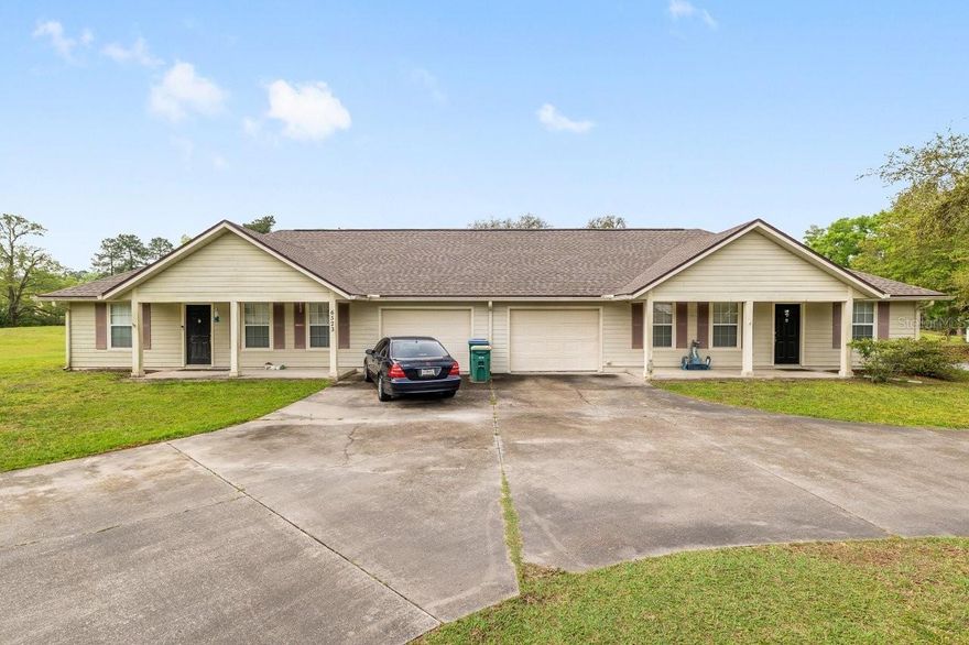 Solid offering of 9 duplexes on 4 parcels all right next to each other in the Turkey Creek gated golf course subdivision in the Gainesville MSA. Great location on 441 in between Gainesville and Alachua. This is right near Tech City, Progress Park, and the San Felasco State Park. Two parcels each have 3 duplexes, one parcel has 2 duplexes, and the final parcel has one duplex and a buildable lot for another building (land valued at $100K). Seller built 7 of the 9 duplexes. Taxes listed are combined for all 4 parcels. There are 14 - 2BR/2BAs ranging from over 1,000 SF to almost 1,200 SF and each have a 2 car garage with 2 parking spaces outside the garage.  There are 4 – 3BR/2BAs at 1,122 SF with a one car garage.  Two duplexes built in 1999 and the rest were built from 2004 thru 2014.  Three of the nine duplexes have had roofs replaced in 2024.  The rest are original roofs and we’ve adjusted the price accordingly.  The last couple roofs are estimated to cost $16K each to replace.  Rents average $1,650/month and range from $1,600-1,750.  The market for these units is $1,800-1,875 for the 2/2s and $1,950 for the 3/2s.  They are all wood frame construction with hardiboard siding and shingle roofs.  About 1/3 of HVACs and water heaters have been replaced.