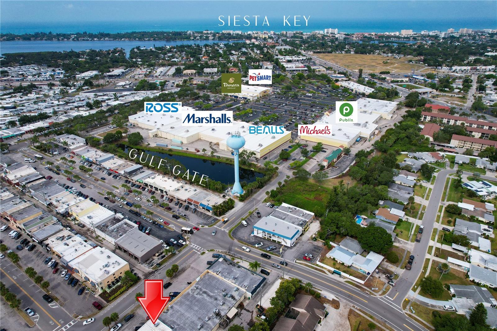 GULF GATE - 2 Miles to Siesta Key Beach: Prime Commercial Space in Coveted Gulf Gate – Ideal for Restaurant, Bar, Retail & More! Seize this rare opportunity to establish your business in the highly sought-after Gulf Gate Shopping District! This ground-floor commercial space is perfect for a Restaurant, Bar, Café, Clothing boutique, Spa, Hair salon, Nail salon, Grocery, Medical office, Real Estate office, Attorney's Office, Physical Therapy, Laundromat, Gym, or any retail concept you envision. Zoned CG—the highest and most flexible zoning in Sarasota County—this space allows for almost any business type, making it an exceptional opportunity in Sarasota’s booming market! Why Gulf Gate? *180+ storefronts in a vibrant, high-foot-traffic outdoor mall *Anchored by Publix Plaza with national brands like Sephora, World Market, Michael’s, Beall's, Marshalls, Ross, Panera, Five Guys, and the upcoming Nordstrom Rack * Minutes from Siesta Key – Sarasota’s world-famous beach just 2 miles away! * Strong local economy – Sarasota is thriving with growth! Property Features: -->1,400 MOL SF Ground Floor Space – Versatile layout for multiple business types, -->Zoned CG – Ideal for restaurants, bars, cafés, gyms, boutiques, and more, --> Large Storefront Windows – Maximum exposure and natural light, -->Concrete Block Construction – Sturdy and well-maintained, -->2 Restrooms + Conference Room – Functional and adaptable space
Looking to open a trendy café, boutique fitness studio, cocktail bar, or specialty retail store? This prime Gulf Gate location gives you instant access to a steady stream of shoppers, diners, and professionals in one of Sarasota’s busiest commercial corridors. Don’t miss this chance to secure a premier location in one of Sarasota’s top shopping and entertainment destinations. NNN Lease - see Realtor Remarks for details.