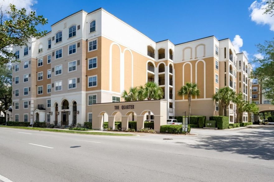 Newly renovated! Photos coming soon (this weekend.) Brand new stainless steel appliances.  Great 2nd floor unit with nice sized balcony overlooking the gorgeous community pool. Huge walk in closet, garden tub, full size Washer/dryer. Pool view. Water, trash, and parking are included but electric and WiFi are not. One year minimum lease. The building has a brand new gym, pool, one assigned parking spot, and guest parking. Convenient parking spot close to elevator. Fantastic location next to Dr. Phillips Center and very close to downtown and Lake Eola. Walking distance to tons of bars, restaurants, and shops. Less than 1/2 mile to Publix. Call us today!