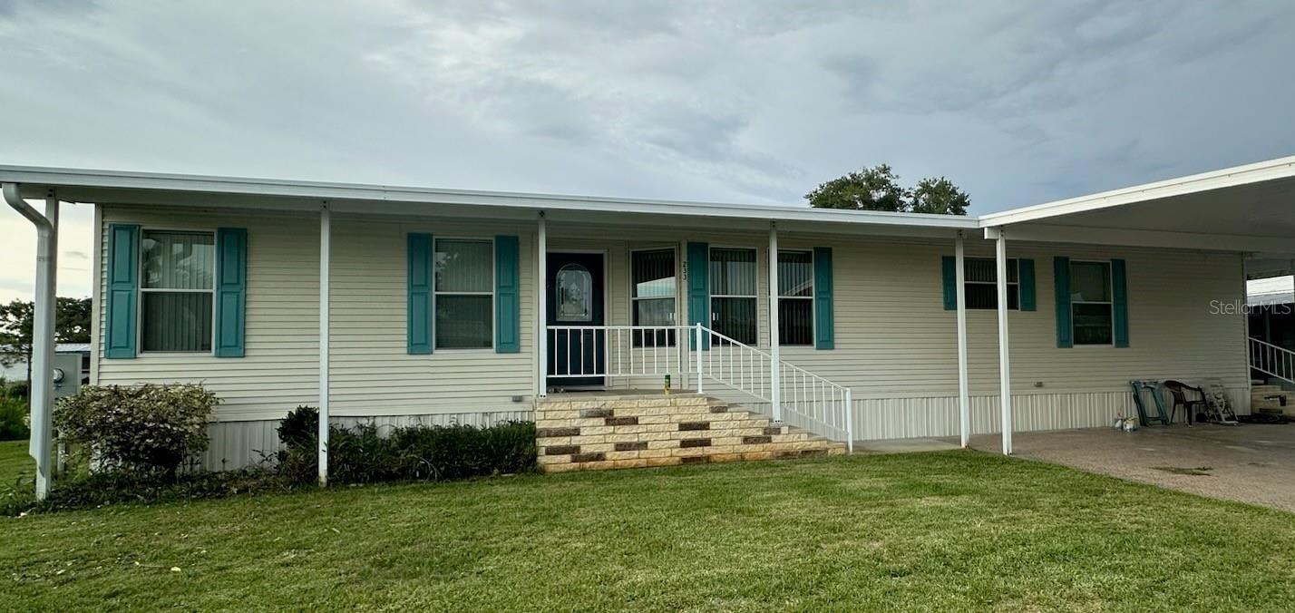 SPACIOUS AND AFFORDABLE! LOCATED IN DESIRABLE FLORAL LAKES 55+ AGE RESTRICTED COMMUNITY! This well-kept 2-bedroom, 2 and a half bath Floral Lakes home offers a vacation feel in your backyard. The home has an extra space that can be used as a home office. You have water access dock in your own backyard. Floral Lakes offers community pool & lots of activities. The HOA fee and lawn care is included. Don't miss out on seeing this lovely home! Owner is also offering to Rent fully furnished for an additional fee. SCHEDULE TO VIEW HOME TODAY!