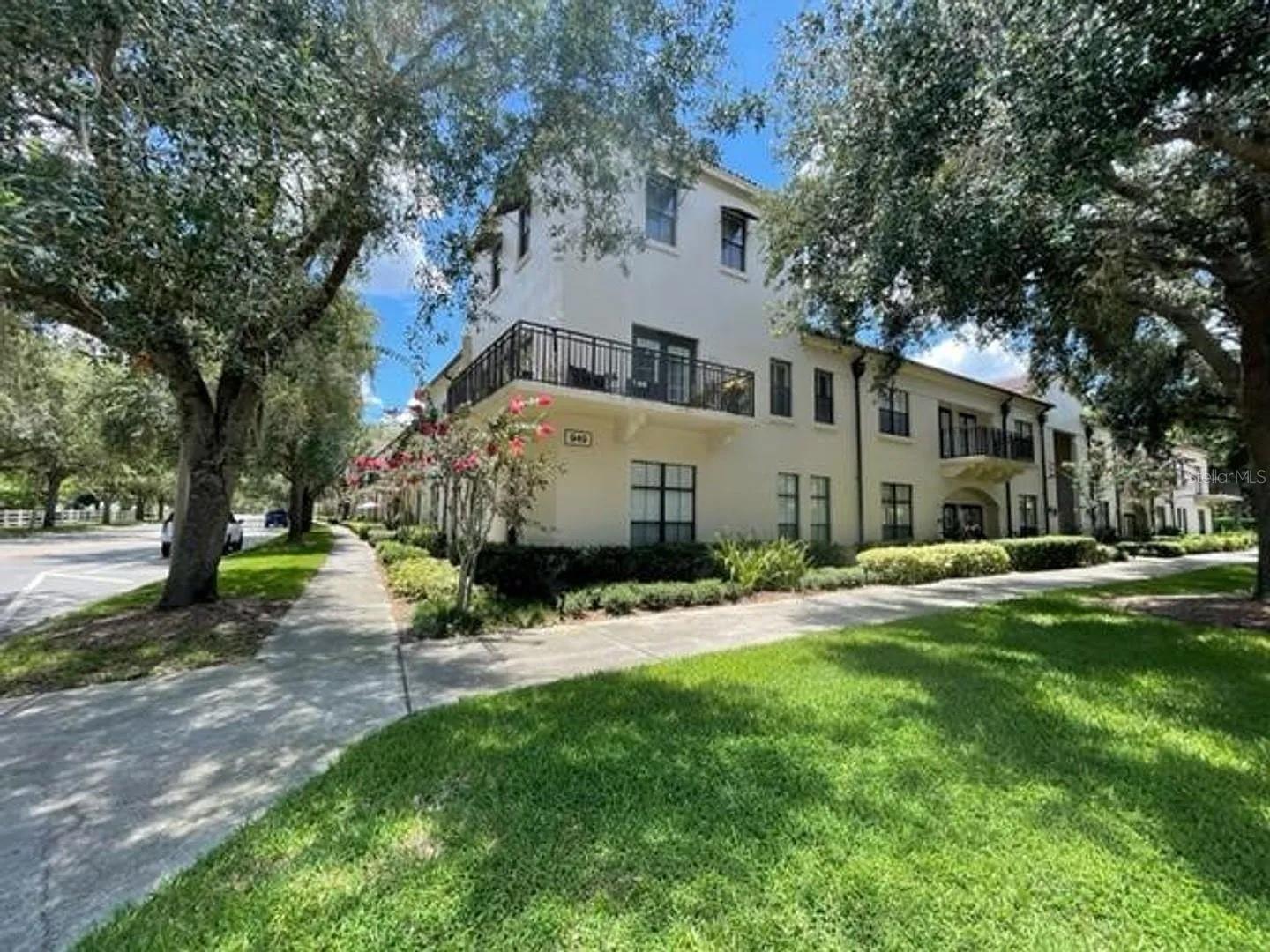 Welcome to your dream home at 949 Westpark Drive, Unit 107, centrally located in the charming town of Celebration, FL! This delightful ground floor corner unit is perfect for those who love convenience and comfort. Featuring 2 spacious bedrooms and 2 full bathrooms, with an additional flex space this 1,505-square-foot condo offers a welcoming atmosphere with all the modern amenities you desire.
Step inside to find a bright and airy living space with large, inviting French doors that lead you to a serene patio—ideal for relaxing with your morning coffee. The kitchen is a chef’s delight, boasting sleek stainless steel appliances and plenty of room for culinary creativity. The master suite is your personal retreat, complete with a generous walk-in closet and a luxurious bathroom featuring a soaking tub. Enjoy the convenience of the in-unit laundry and the covered parking and additional storage space to ensure all your needs are met.
Located in the vibrant community of Celebration, this condo offers easy access to local amenities, dining, and entertainment options. Owners will be able to utilize all the Celebration community amenities including multiple parks, playgrounds, miles of conservation trails, athletic fields, basketball and tennis courts.
This home is not just a place to live—it's a lifestyle. Come see for yourself and fall in love with Celebration living!