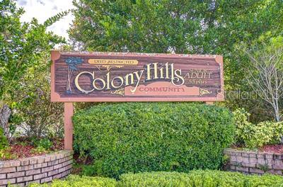 COLONY HILLS COMMUNITY - Residential