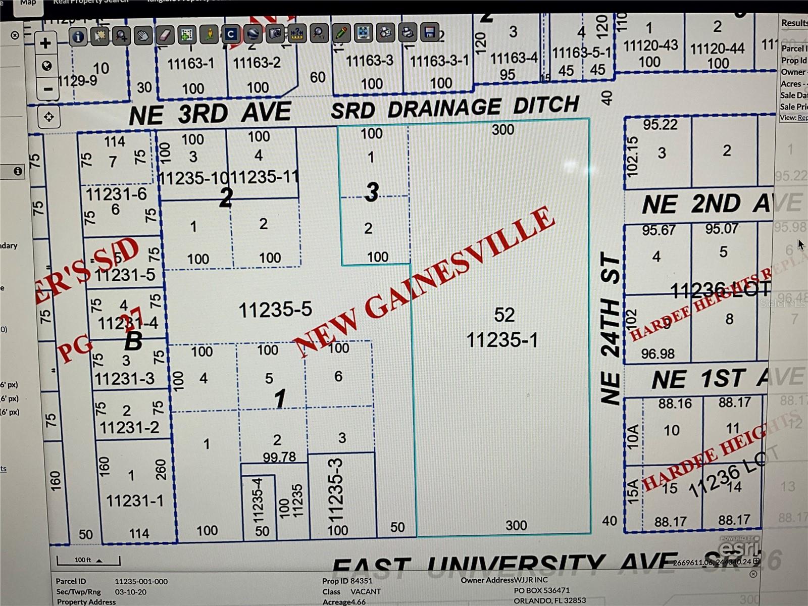 NEW GVILLE DAVIS REP L 57 & 58 - Land