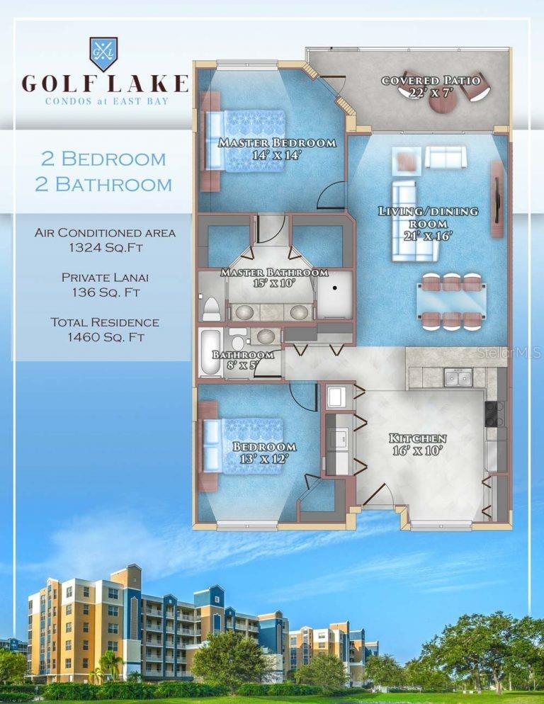 GOLF LAKE CONDO VI AT EAST BAY - Residential Lease