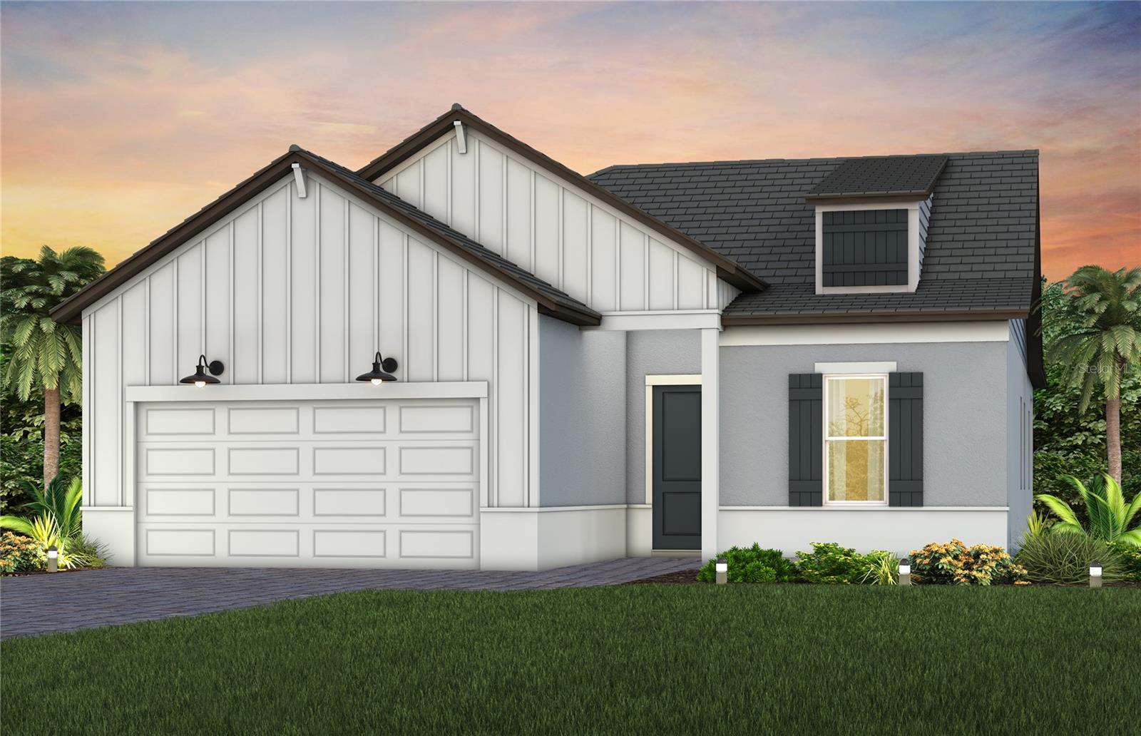Under Construction. Pulte Homes is Now Selling in Two Rivers! Two Rivers is a master-planned community near Wesley Chapel that is enveloped by woodlands, grasslands, and waters. Amenities will include a clubhouse with a resort-style pool, fitness center, nature trails, parks, shared green spaces, and so much more.
Featuring the popular Mystique floor plan with an open-concept home design, this home has all the upgraded finishes you've been looking for. The gourmet kitchen showcases a center island with single bowl stainless steel sink, 3cm quartz countertops with 3”x6” subway tiled backsplash, white cabinets, a spacious pantry, and Whirlpool stainless steel appliances, including a built-in oven and microwave, stovetop with range hood, refrigerator and dishwasher.
The bathrooms have white cabinets and quartz countertops, dual sinks in the Owner's bath and walk-in shower. There is luxury vinyl plank flooring in the main living areas and flex room, 18”x18” tile flooring in the bathrooms and stain resistant carpet in the bedrooms.
This home makes great use of space, with a versatile enclosed flex room, a convenient laundry room with sink, an extended gathering room, covered lanai, and a 2-car garage.
Additional upgrades and features include LED down lighting in the gathering room, faux wood blinds throughout, tray ceiling at owner’s suite, and a Smart Home technology package with a video doorbell.
Enjoy peace of mind with Pulte’s transferable, 10-year Limited Structural Warranty that covers materials and workmanship in the 1st year, workability of plumbing, electrical, HVAC, and other mechanical systems through the 2nd year, various types of water infiltration and internal leaks through the 5th year, and the structural integrity of the home through the 10th year. Plus, we’re currently offering limited-time incentives and below-market rates!
