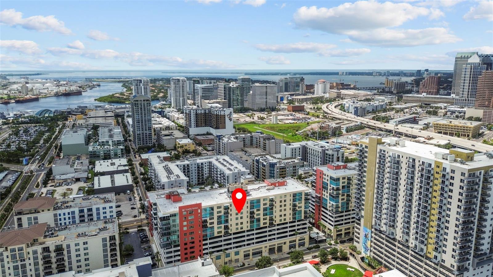 Experience South Tampa living at its finest in this stunning 1-bedroom, 1-bath apartment at the highly sought-after Grand Central at Kennedy residences. Perfectly situated in the vibrant Channelside District, this rare rental includes not only a dedicated parking spot but also an exclusive private poolside cabana—one of only a handful in the entire building. Located on the 9th floor, your cabana features its own bathroom, tiled shower, and beverage fridge, making it the ultimate spot for relaxing or entertaining.
Inside, the apartment boasts sleek laminate flooring, Viking appliances, and a convenient office nook. The building offers resort-style amenities including a rooftop pool and hot tub, fitness center, cabanas, grilling stations, clubhouse, green spaces, and 24-hour security for peace of mind.
Step outside and you’ll find dining, entertainment, and conveniences right at your doorstep—Crunch Fitness, The Pour House, The Poke Company, Gelato-Go, Massage Envy, and Stageworks Theater are all located within the building. Publix, Starbucks, salons, dry cleaners, and medical services are just around the corner, while recreational options like a pickleball park and dog park are directly across the street. Enjoy easy access to Water Street, Ybor City, Sparkman Wharf, Amalie Arena, and the Tampa Riverwalk from your prime downtown location.