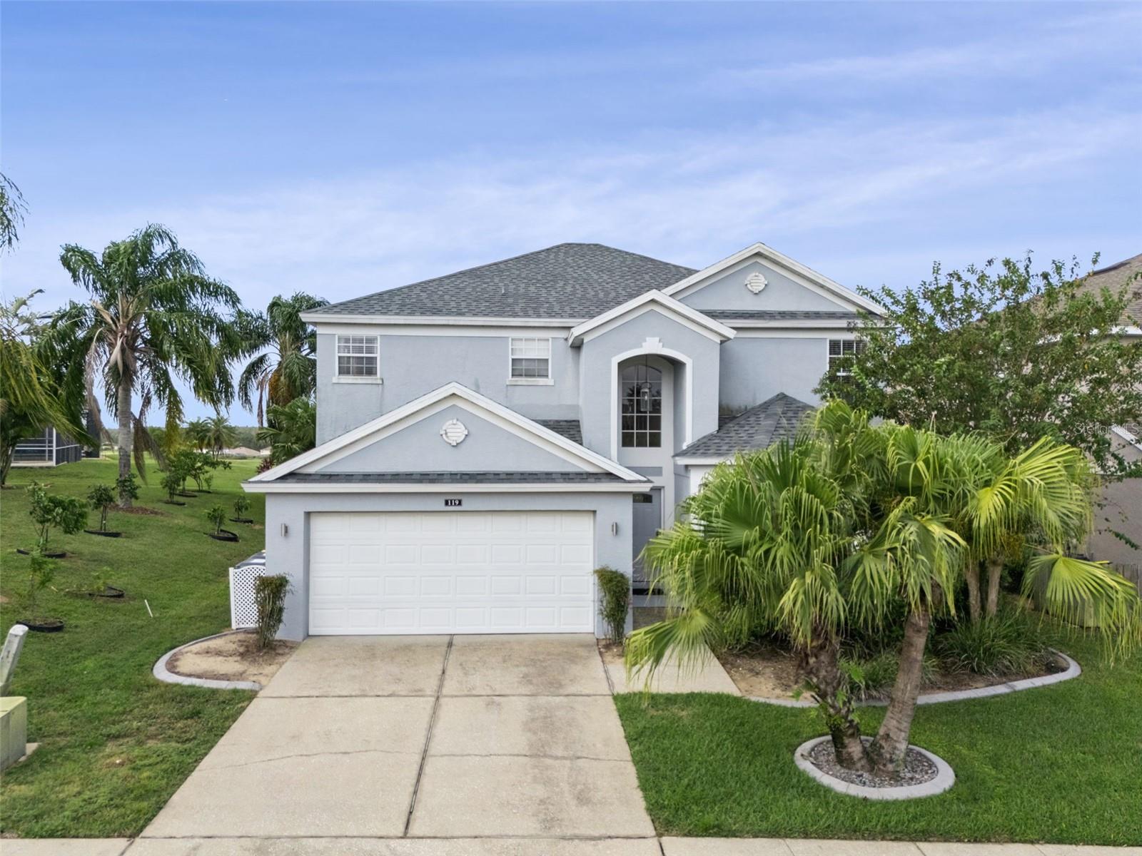 Now offered at an attractive new price, this beautifully presented 5-bedroom, 3-bath home is the definition of pride of ownership. From the moment you arrive, it’s clear the sellers have cared for every detail—thoughtful upgrades, fresh finishes, and a calm, inviting feel throughout. Set directly on the golf course with a highly coveted southwest-facing pool and spa, the home enjoys sun all day and postcard views by night. Evenings in the hot tub, watching the sun melt into the fairway, have been the sellers’ favorite Florida ritual—and it’s easy to see why.
Inside, approximately 3,000 square feet of light-filled living space offers a flexible layout for both gathering and quiet downtime. The main level includes a comfortable bedroom and adjacent full bath—ideal for guests or multigenerational living. Upstairs, the primary suite is joined by three additional bedrooms and a useful loft with desk area that works beautifully for remote work or homework. The garage has been converted into a cheerful game room, adding a fun, ready-to-enjoy amenity for family and guests. This turn-key home is offered fully furnished and currently operates as a successful short-term rental with bookings in place—arrive and start enjoying from day one.
The outdoor living is a true highlight. A screened pool and spa, resurfaced in 2018, overlook sweeping golf views and mature landscaping to create a private resort feel. Major systems have been smartly updated for peace of mind, including a 2024 roof and dual A/C units replaced in 2019. The community offers outstanding amenities—championship golf, pool, playground, and tennis—with everyday conveniences and dining just minutes away. Disney is approximately 20 minutes, SeaWorld about 30 minutes, Universal around 35 minutes, and Orlando International Airport roughly 45 minutes.
Opportunities like this are rare in today’s market. Whether you’re seeking your own slice of the Florida dream or a high-demand rental investment, this home delivers the best of both—memorable personal use with the potential to help offset ownership costs. Don’t miss this jewel on the golf course at a compelling new price. Schedule your private showing and see why this one stands out.