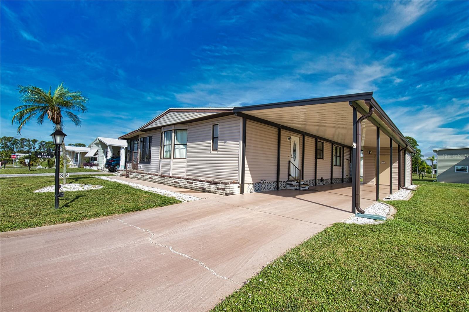 This must-see home has a unique split bedroom floorplan with a large living / dining room
combination. You will have more than enough room to entertain guests in the spacious
living/dining room combination that opens onto the large air-conditioned Florida Room. The
primary bedroom extremely spacious with an ensuite bathroom that offers a soaking tub. The
secondary bedroom and separate guest bathroom are also quite generous in terms of space.
You’ll love the privacy this floorplan offers to both owner and guests.
La Casa boasts 974 homes nestled among a variety of native trees with spacious common
grounds surrounding our eight lakes. Our lots average a generous 60' by 80'. The ultimate
lifestyle on Florida’s Gulf Coast is located between Sarasota and Fort Myers and is a boater's
dream with access to the Gulf of Mexico. It is convenient for shopping, sightseeing, golfing,
fishing, and boating, as well as all the culture and elegance the Southwest Florida area is noted
for. Residents and visitors enjoy the warmth of Southwest Florida winters in a relaxed and
unhurried environment far removed from the hustle of Florida’s east coast. You’ll be surrounded
by mature lush landscaping which demonstrates the utmost level of care our property receives
from residents and management. La Casa may have the best pools in the area. Our crown jewel
is an extremely large, 40 X 60-foot swimming pool that is kept at a perfect 87 degrees. Our
smaller 20 x 40 pool is quietly nestled between the clubhouse and the Activity Building. Both
pools have adjacent hot tubs which are ideal for soaking muscles that are tired from golfing or
tennis. Wireless Internet (Wi-Fi) is available at the Clubhouse, Activity Building, and Recreation
Hall area where these pools & spas are located, so you can catch some rays while you catch up
on your email! Sound enticing? La Casa is a friendly, family community. You will be away from
the hustle and bustle except when you want to be part of it. Come for a visit to this self-
contained oasis and see for yourself why La Casa is the ultimate destination for both snowbirds and year-round residents!