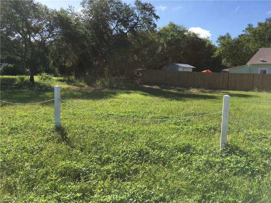 Prime location in Tarpon Springs! Vacant Lot for sale! Check out this fantastic location sold with property located next door.  Minutes away from the Historic Tarpon Springs Sponge Docks, the Spring, as well as other world famous notable sites.  Come check out what Tarpon Springs has to offer and contribute to its growth!