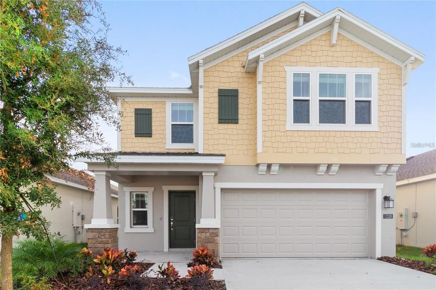 Beautiful and spacious newly built single-family home with 5 bedrooms and 2.5 bathrooms. This Lennar Boston model features an open-concept layout, brand-new stainless steel appliances, quartz countertops, ceramic tile on the first floor, and carpet upstairs.The second-floor loft offers an ideal space for a home office or family area. The fully fenced backyard is perfect for outdoor activities and entertaining.Residents enjoy excellent community amenities, including a pool, cabana, playground, and sports courts. Conveniently located near shopping, dining, parks, schools, and major roadways. Close to Eagle Lake, Winter Haven, Legoland, the Chain of Lakes Sports Complex, and downtown attractions. Internet is included in the rent. Schedule your showing today!