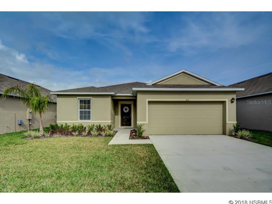 Enjoy Florida Living in this lovely Gated Riverfront Community complete with Majestic Oak trees and winding paved sidewalks - great for morning bike rides or relaxing evening strolls. There is even a dock for fishing on the Indian River! This beautiful pristine 4 bedroom, 2 bath home has a spacious open floor plan, walk in pantry, built in microwave, ceiling fans, new top of the line washer and dryer, living /dining room combo, and a family room with sliders leading to outdoor living space. Conveniently located within minutes to supermarket, pharmacy, restaurants, and more. Information in MLS is intended to be accurate however cannot be guaranteed. ;Water: City