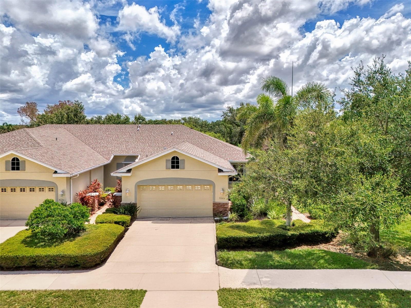 This STUNNING VILLA is LOCATED on an OVERSIZED LOT and located in a PRIME LOCATION of this highly sought after COMMUNITY which is located ONLY 1.6 MILES FROM 3 SPECTACULAR BEACHES. THIS WELL MAINTAINED VILLA HAS A BRAND NEW ROOF (JAN 2023) AND IS A MUST SEE !! THIS MOVE IN READY 2 BEDROOM, 2 BATH + DEN & 2 CAR GARAGE VILLA is located in a FABULOUS GATED & TOTALLY MAINTENANCE FREE COMMUNTIY WITH EXTREMELY LOW HOA FEES OF ONLY $290 MONTH !! LOW TAXES, NO FLOOD ZONE and NO CDD FEES MAKE THIS VILLA the PERFECT home for either a seasonal or year round resident. This villa has also had a Four Point Home inspection performed to ensure all major home items Electrical, Plumbing, Roof and AC are in great condition and for total peace of mind for the fortunate New Owner. You will truly appreciate the open concept floor plan, higher ceilings as well as the Den/Office area and the smaller dinette located in the kitchen. This Villa has both Tile and Engineered Hardwood Flooring throughout (No Rugs). This villa is storm ready and has Hurricane Shutters and a Portable Generator Hook Up on the exterior connected to the Main Electrical Panel for easy use of a Gas Powered Portable Generator. The covered and screened Private rear lanai has tile flooring, overlooks a PRESERVE area, where you will enjoy watching the Florida Native birds & wildlife. The very spacious 15 x 15 ft owners suite has an ensuite bath with dual sinks, walk in closet and an anchored safe. The garage even has beautiful high end wall mounted stainless steel cabinetry for storing all of your tools. The community club house features a cozy gathering room for year round activities, parties and events. The COMMUNITY pool has both a HEATER and CHILLER where you can enjoy perfect and comfortable water temperatures all year round. This a a VERY PET FRIENDLY NEIGHBORHOOD with plenty of green space and sidewalks to walk your pet(s). Two pets under 25# are allowed in the Villas and there is plenty of sidewalks and green space in this spectacular and pet friendly community to walk them. The AFFORADABLE HOA FEES INCLUDE USE OF THE COMMUNITY POOL & SPA, EXTERIOR PAINTING OF THE VILLA, BASIC CABLE TV, GRASS MOWING, RECLAIMED WATER FOR OUTDOOR IRRIGATION, COMPLETE IRRIGATION MAINTENANCE, TRIMMING OF BUSHES, SHRUBS & TREES, MULCHING, GRASS FERTILIZATION & LAWN PEST CARE. Conveniently located to bike trails and Sarasota County's 35 mile stretch of beaches with nearby boating, fishing, golf courses, shopping, restaurants, various farmers markets and located only 6 miles from BEAUTIFUL HISTORIC DOWNTOWN VENICE where you will enjoy year round activities and festivals. COME ENJOY FLORIDA LIVING AT ITS VERY BEST in this smaller, FREINDLY COMMUNITY of PENNINGTON PLACE which has only 134 single family homes and 60 Villas !! PLEASE SCHEDULE YOUR SHOWING TODAY.. BEFORE IT'S TOO LATE!