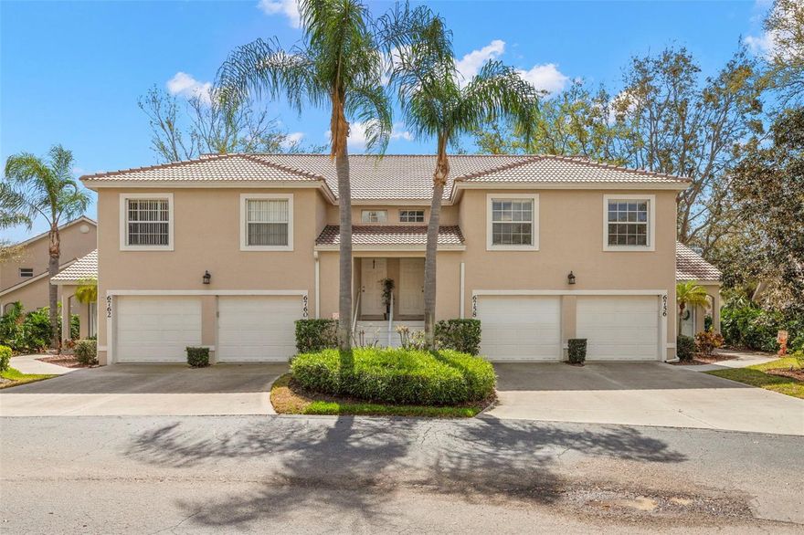 Enjoy Living at Tara Golf and Country Club. This spacious and beautifully maintained 2-bedroom, 2-bathroom townhouse is available for long-term rental at 6758 Fairview Terrace in Bradenton, FL 34203. It's immaculate, fully furnished and offers comfortable living with modern furnishings and a bright, open layout. Enjoy sitting on your patio and relaxing while savoring the views of the Tara Golf Course wildlife and beautiful natural fauna. It includes a one car garage and indoor laundry.  Enjoy the serene community and the added perk of an included golf membership at Tara Golf and Country Club. Ideal for a one-year lease or longer, this move-in-ready property is perfect for anyone seeking a relaxing Florida lifestyle with access to top-notch amenities. Golf, Bocce, Pickleball, Tennis, Mahjong, Trivia, Bingo and much more.