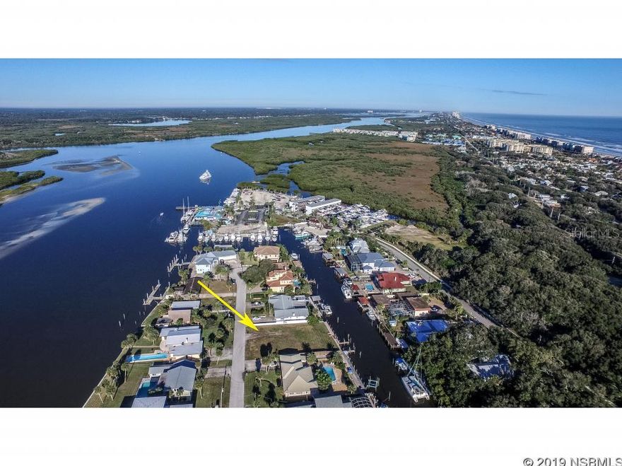 Prime Ponce Inlet Waterfront building Lot with Newer Seawall and Composite Dock...Direct access to the Intra-Coastal...Close to the Inlet, Ocean and Waterfront Restaurants... Protected deep waterway in Ponce Inlet... on a quiet cul-de-sac... Previous home removed and Impact Fees previously paid...Located in desirable South Ponce Inlet...direct access to the Atlantic Ocean... Close to Disappearing Island...Several large new homes are under construction on this street. ;Water: Available at Site