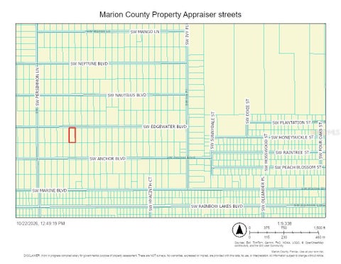 Tiny photo for 0 SW Edgewater Boulevard, Dunnellon, FL 34431 (MLS # OM734580)