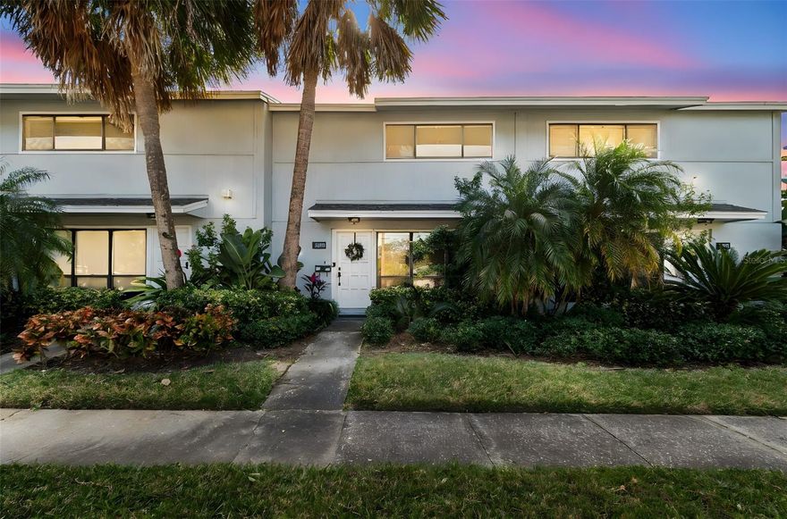 Amazing townhouse just steps from downtown Davis Islands. This one checks all the boxes! Low HOA and attached 2 car garage. On the first floor, find the great room, kitchen, dining area, and powder bath. The kitchen boasts stainless steel appliances and granite countertops. Upstairs, you'll find two generously-sized bedrooms, each with en suite bathroom and walk-in closet. The primary bathroom was just updated and has dual sinks and a walk-in shower. Cute little courtyard off the kitchen for your furry friends or an evening cocktail. The townhouse development is only 20 townhomes and they rarely come to market! Davis Islands includes a municipal airport, public marina, walking/running/bike paths, parks, playgrounds, tennis courts, and top hospital (Tampa General) and medical complexes (USF) in the area. This home is located within one of South Tampa’s most sought after school districts (Gorrie Elementary, Wilson Middle School and Plant High School). Come live the Island life!