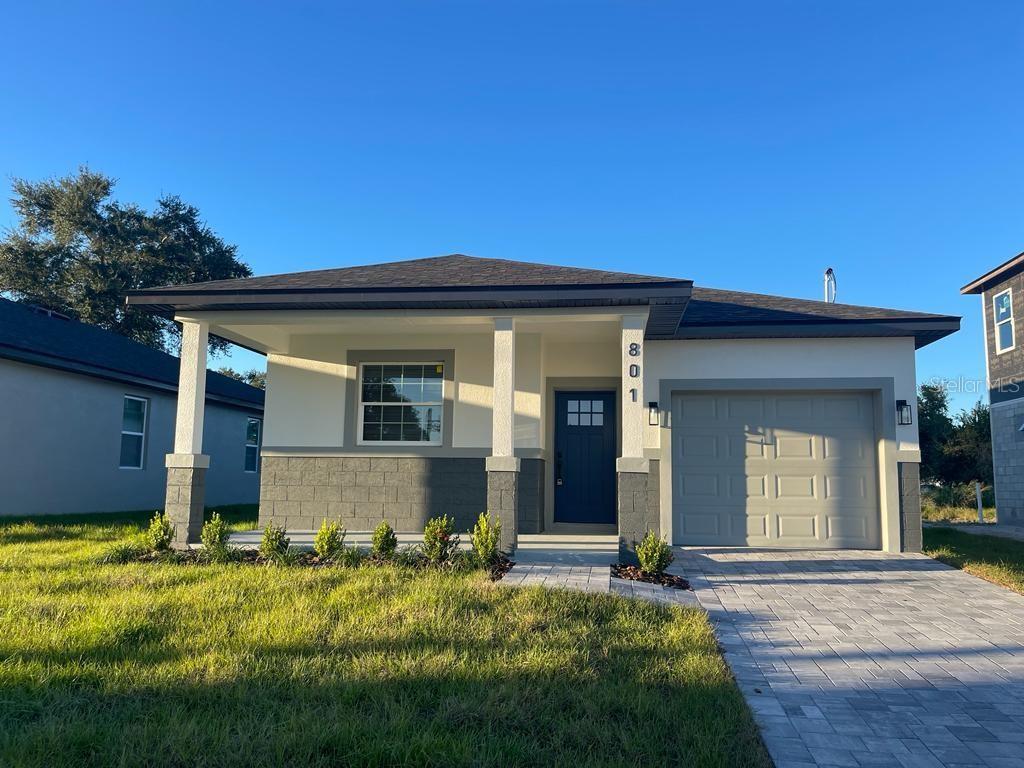 Presenting a charming NEW CONSTRUCTION one-story residence nestled in the heart of Orlando, designed for comfortable living. This 3-bedroom, 2-bathroom home offers an inviting open-concept living space, where the kitchen seamlessly integrates with the living and dining areas. The kitchen features modern BRAND NEW stainless steel appliances, sleek quartz countertops, and ample cabinet storage for your essentials. Enjoy meals in the cozy dining area, perfect for intimate gatherings and everyday dining. Retreat to the peaceful master suite, complete with a convenient walk-in closet. The master bathroom offers a functional space with a walk-in shower, dual sinks, and a bathtub – ideal for relaxation. The home also includes ample space in the backyard, providing a private outdoor area for your enjoyment. The property is completed with a practical and upgraded paver driveway leading to the garage, ensuring convenient parking and storage. Situated in a prime location near Downtown Orlando, this home offers easy access to the I-4, simplifying your daily commute. Additionally, you'll find yourself within a short distance from various shopping options, dining establishments, and entertainment venues, allowing you to experience the best of Orlando. Don't miss the opportunity to call this brand new modern home yours, offering convenience and ease.