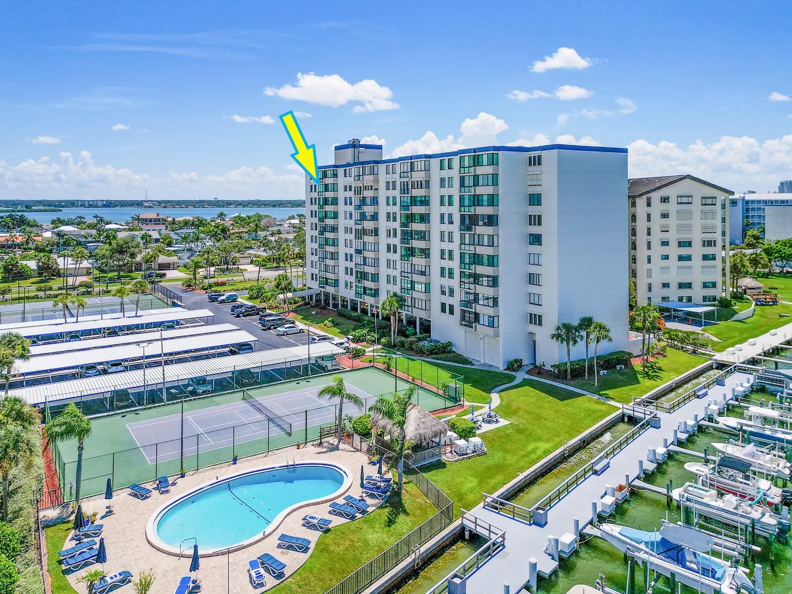 Fully Furnished Waterfront Rental – Diamond Isles, Island Estates. Looking for the perfect blend of luxury and location? This completely updated 2 bedroom / 2 bathroom condo is offered fully furnished and ready for the most discriminating tenant. Boasting panoramic Intracoastal waterway views, this residence truly captures the beauty of Clearwater living. Inside, you’ll enjoy a spacious open floor plan with neutral tile throughout, abundant natural light from large windows, updated texturized ceilings, hurricane shutters, and plenty of storage—including custom built-ins in the master bath. A stacked washer and dryer are included for convenience. Diamond Isles is a resort-style community offering something for everyone: tennis and pickleball courts, a fitness center, kayak storage, a heated waterfront pool with tiki hut and BBQ area, and available boat slips. Right around the corner you’ll find Publix, Island Way Grill, UPS, and more—with the Jolley Trolley nearby to whisk you off to Clearwater Beach, Tarpon Springs, or downtown St. Petersburg. Minutes away, enjoy the #1 rated Clearwater Beach and the brand-new Coachman Park & The Sound amphitheater. Location, lifestyle, and unbeatable water views—this rental has it all. Don’t miss out on this gem! Call today to schedule your private showing.