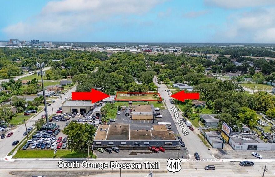 Prime opportunity to own a .31-acre commercial lot zoned C-1 in a rapidly developing area just minutes from Downtown Orlando. This cleared, buildable parcel previously housed a quadruplex that has since been removed, offering a clean slate for your next project. Potential buyers are encouraged to verify with the county regarding possible impact fee credits due to prior development.
Ideally located near major corridors including Orange Blossom Trail and just minutes from Interstate 4, this property provides convenient access to key destinations such as the Kia Center and Camping World Stadium, along with shopping, dining, and entertainment options throughout Orlando.
With strong visibility and proximity to Downtown, this site is well-suited for a variety of commercial uses under C-1 zoning. Don’t miss your chance to invest in one of Orlando’s growing corridors with excellent accessibility and nearby amenities.